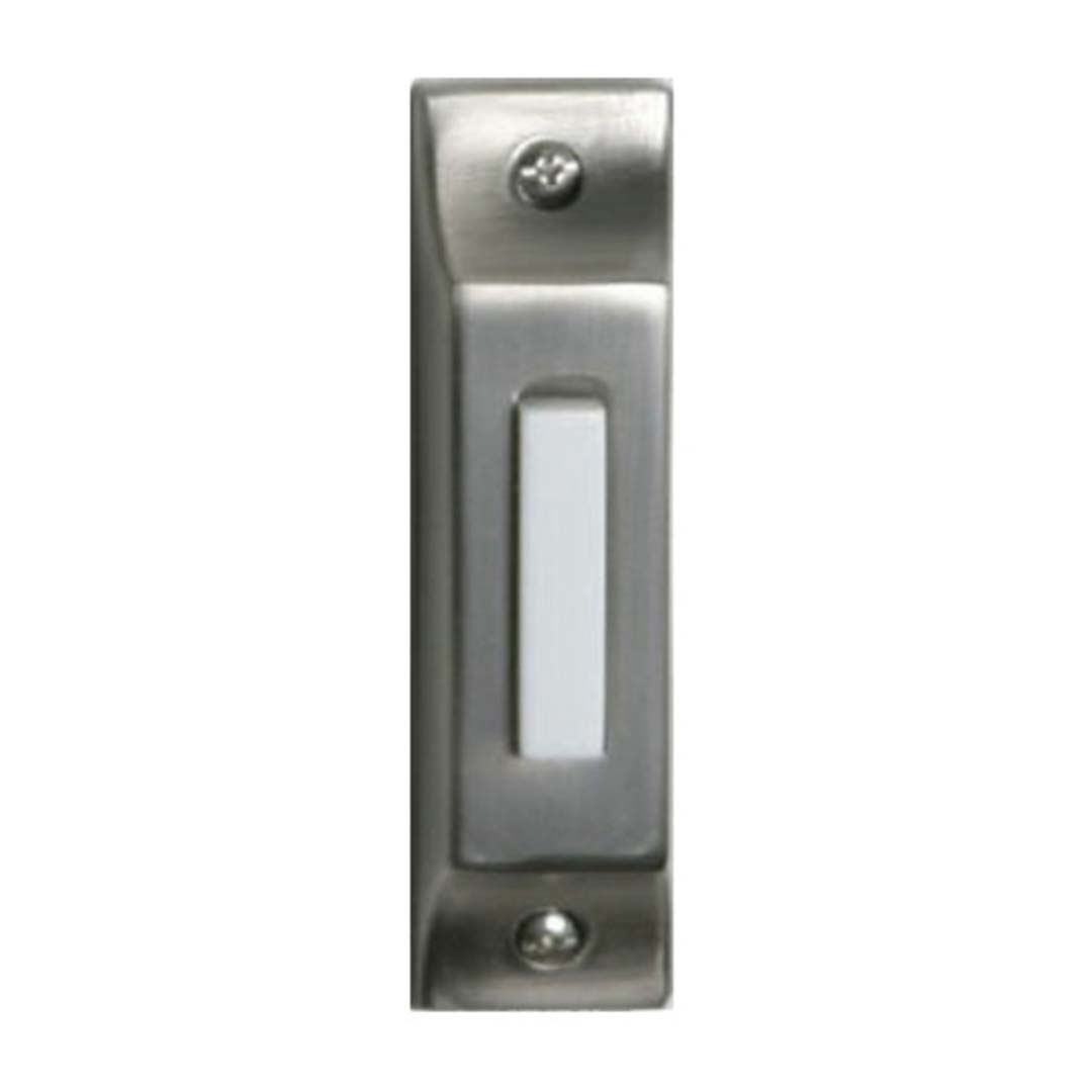 Lighted Doorbell Button - PW - Refined Door Hardware