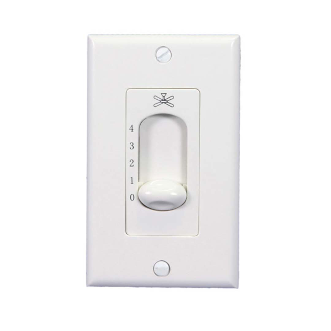 Wall Controller Ceiling Fan Only - Sophisticated Wall Controls in White