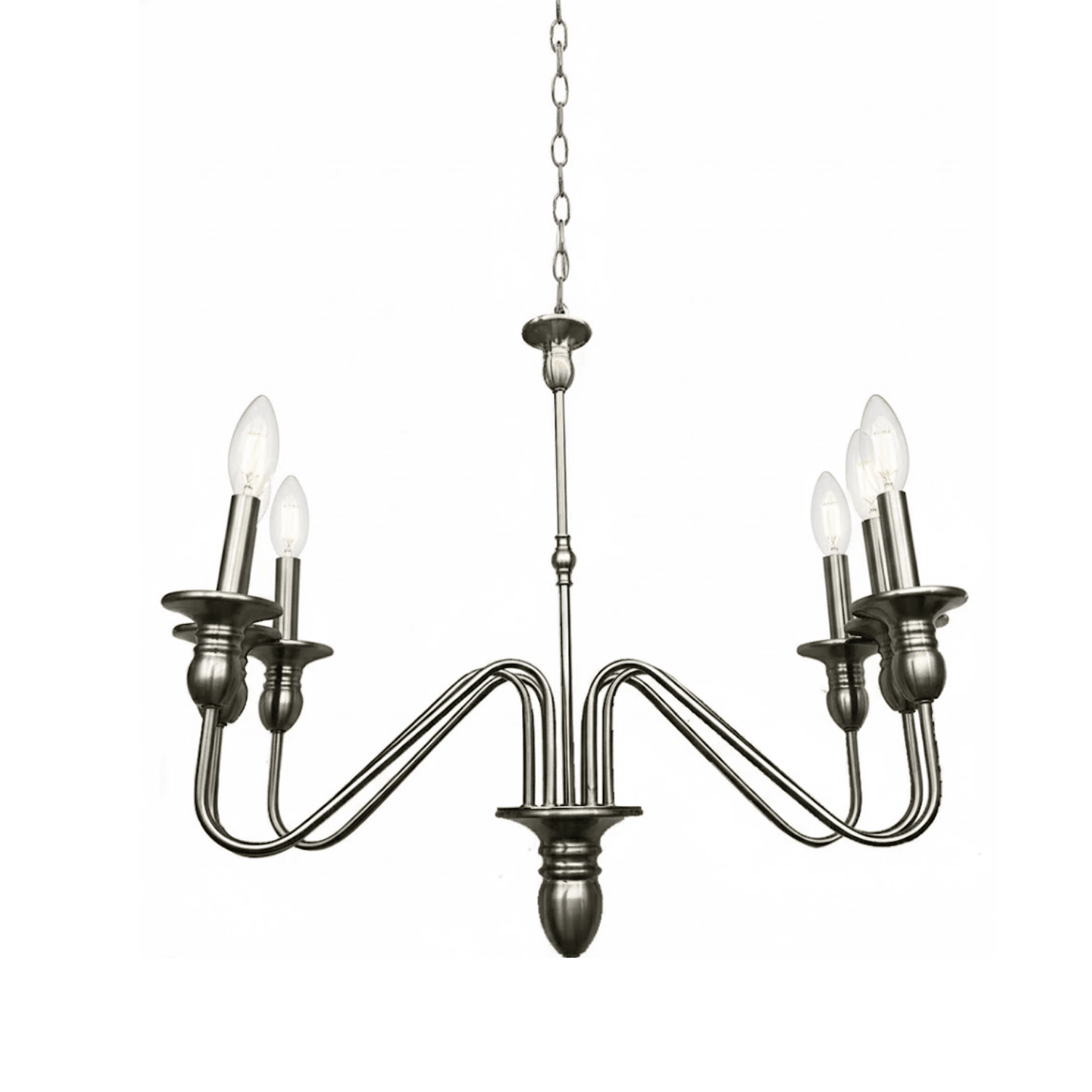 Builder 6-Light Candle Chandelier - NK