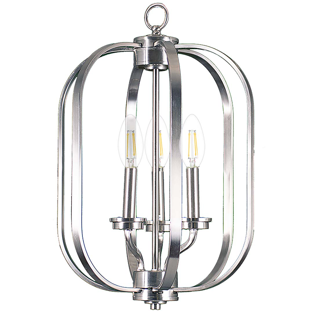 Victoria Series 3-Light Small Entry Cage - High-Design Pendants