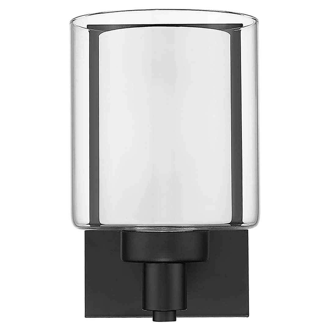 Sonora Wall Sconce/Vanity Clear & White Glass - Refined Wall Sconces