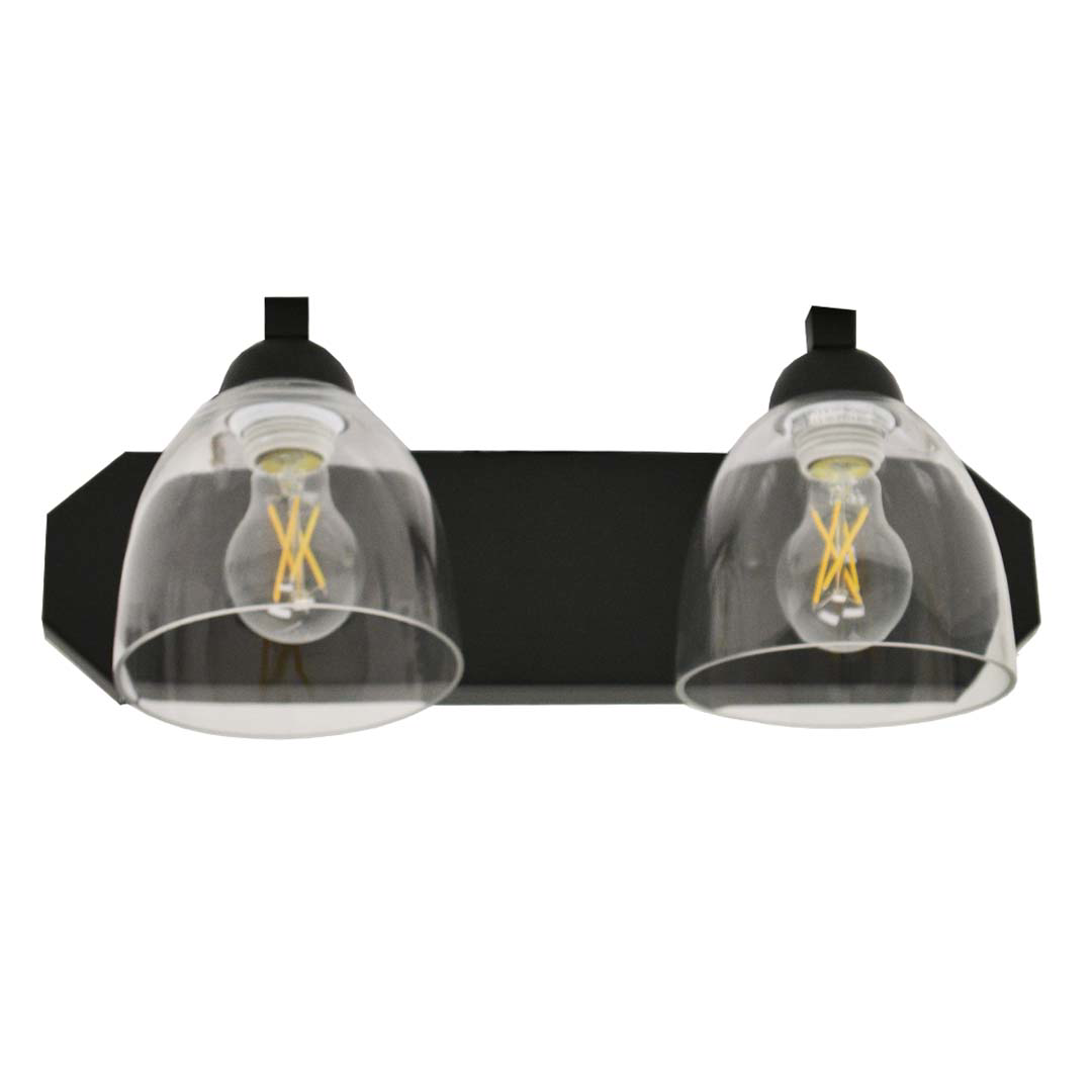 Special Order 2-Light Contemporary Vanity Clear Glass - Statement-Making Vanities