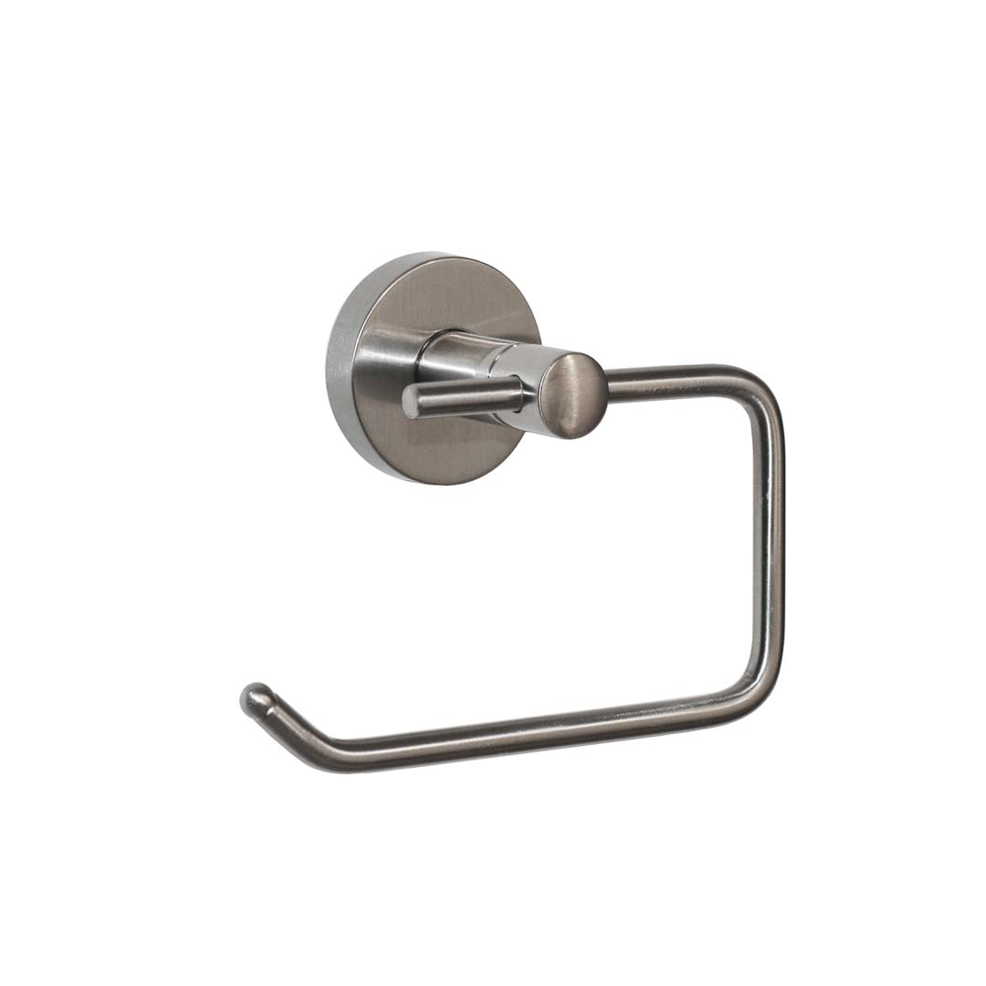 Modern Round Euro Paper Holder - Functional Bath Hardware