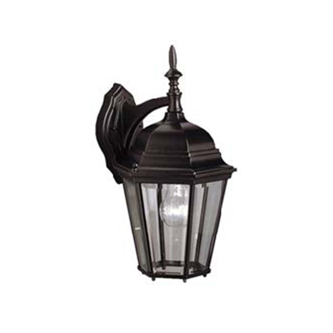 Ultar Wall Mounted Coach Light - Refined Exterior in Matte Black