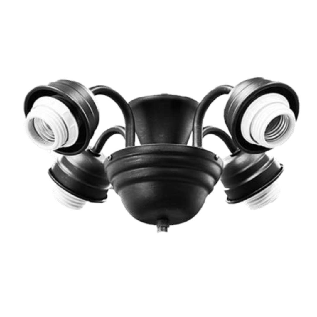 4-Arm Decorative Light Kit - 4x9W LED 3000K Lamps Included - Elegant Light Kits