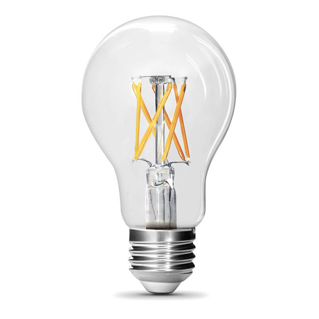 LED A19 7W Filament Lamp - Clear 4000K - Contemporary LED Bulbs