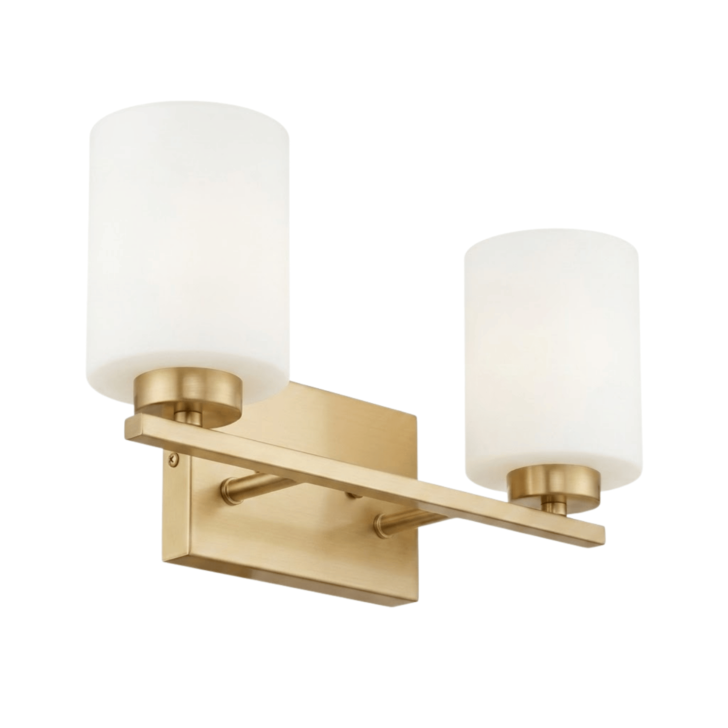 4" White Glass for VS394 & MCO Vanities