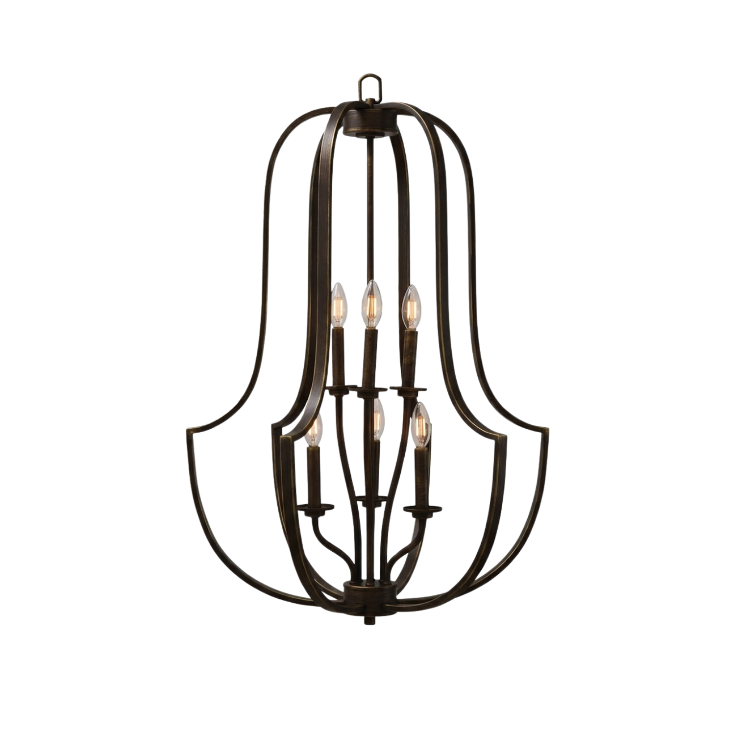 Lexington 6-Light Entry Cage - RB