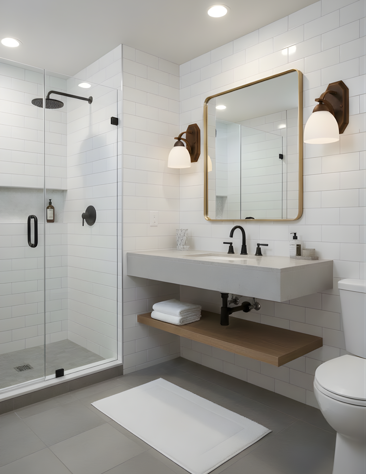 Victoria 1-Light Wall Sconce White Glass - Elegant Wall Sconces