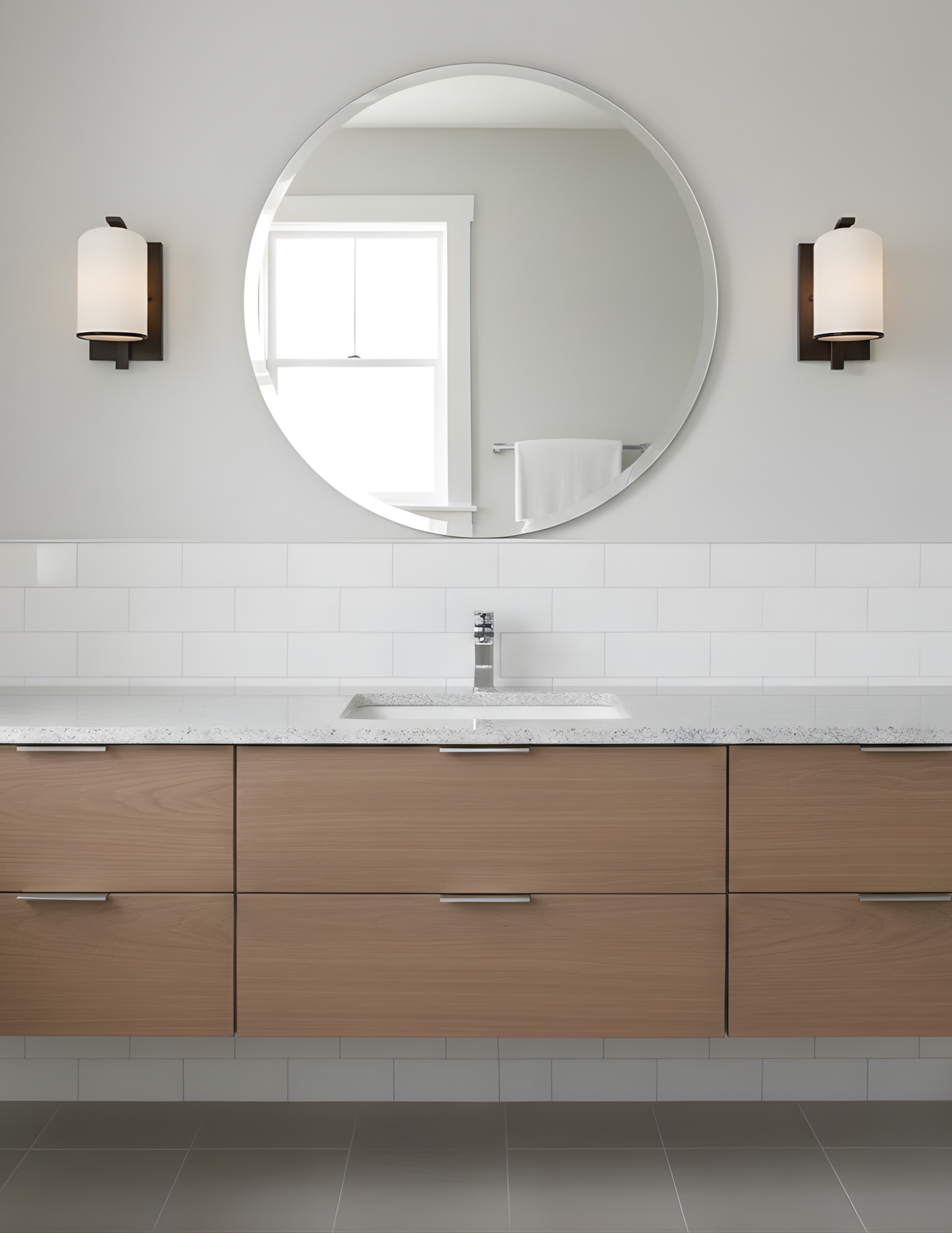 Lexington 1 - Light White Glass - Sconce - Statement-Making Wall Sconces