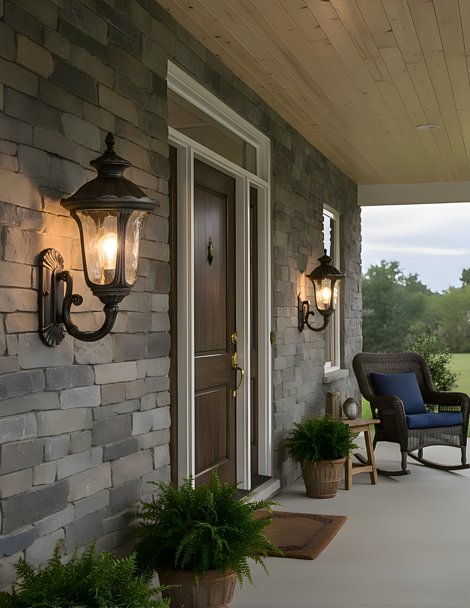 Meira 1-Light Upgrade Coach Light-MB, Lamp included