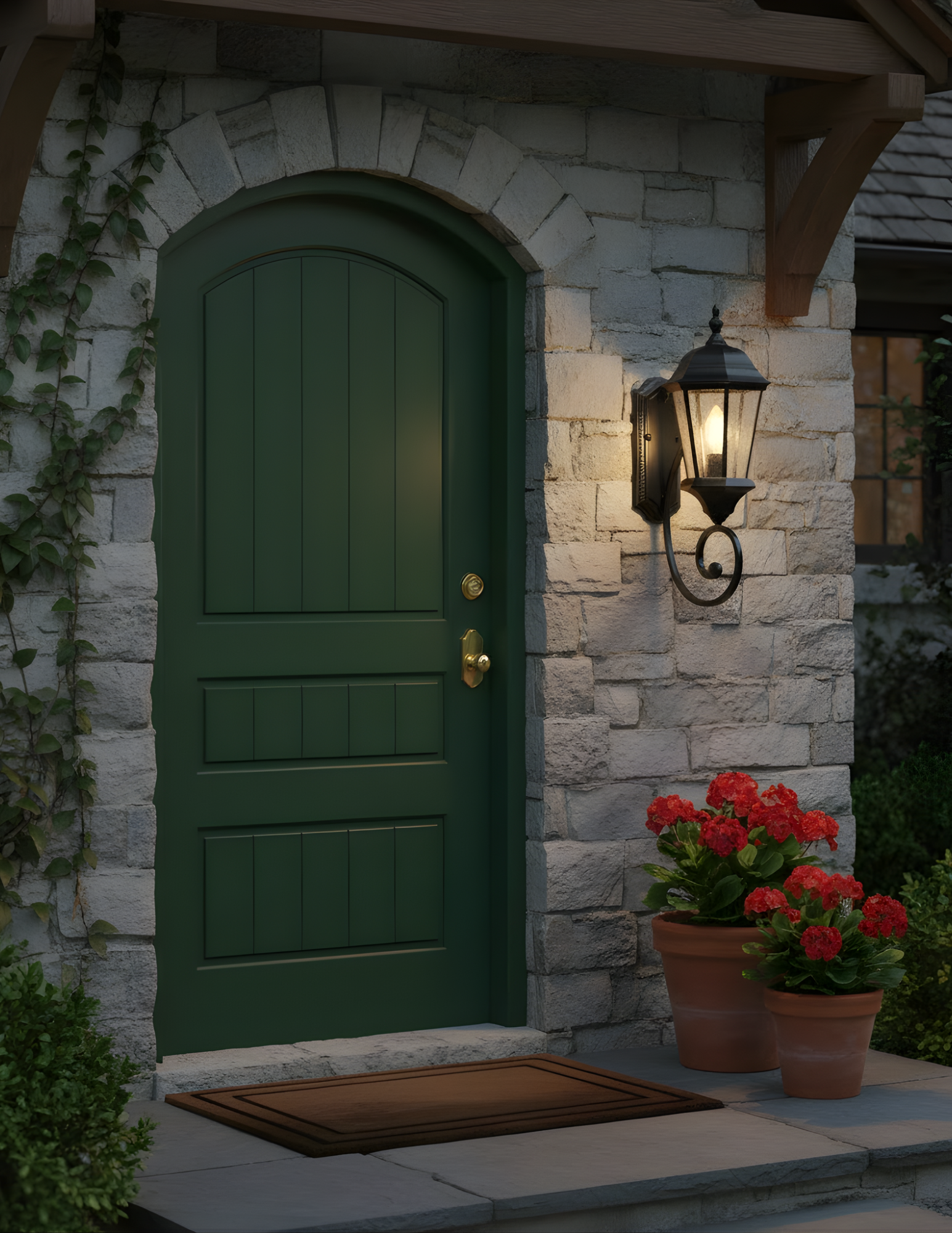 Drum Coach Light - Timeless Exterior in Matte Black