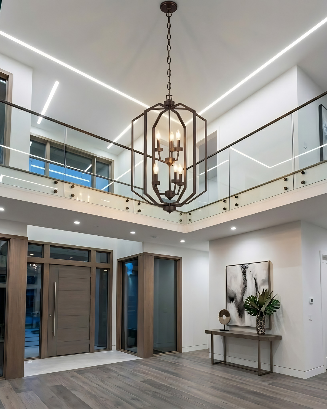 Paris 6-Light Entry - No Glass - Decorative Pendants