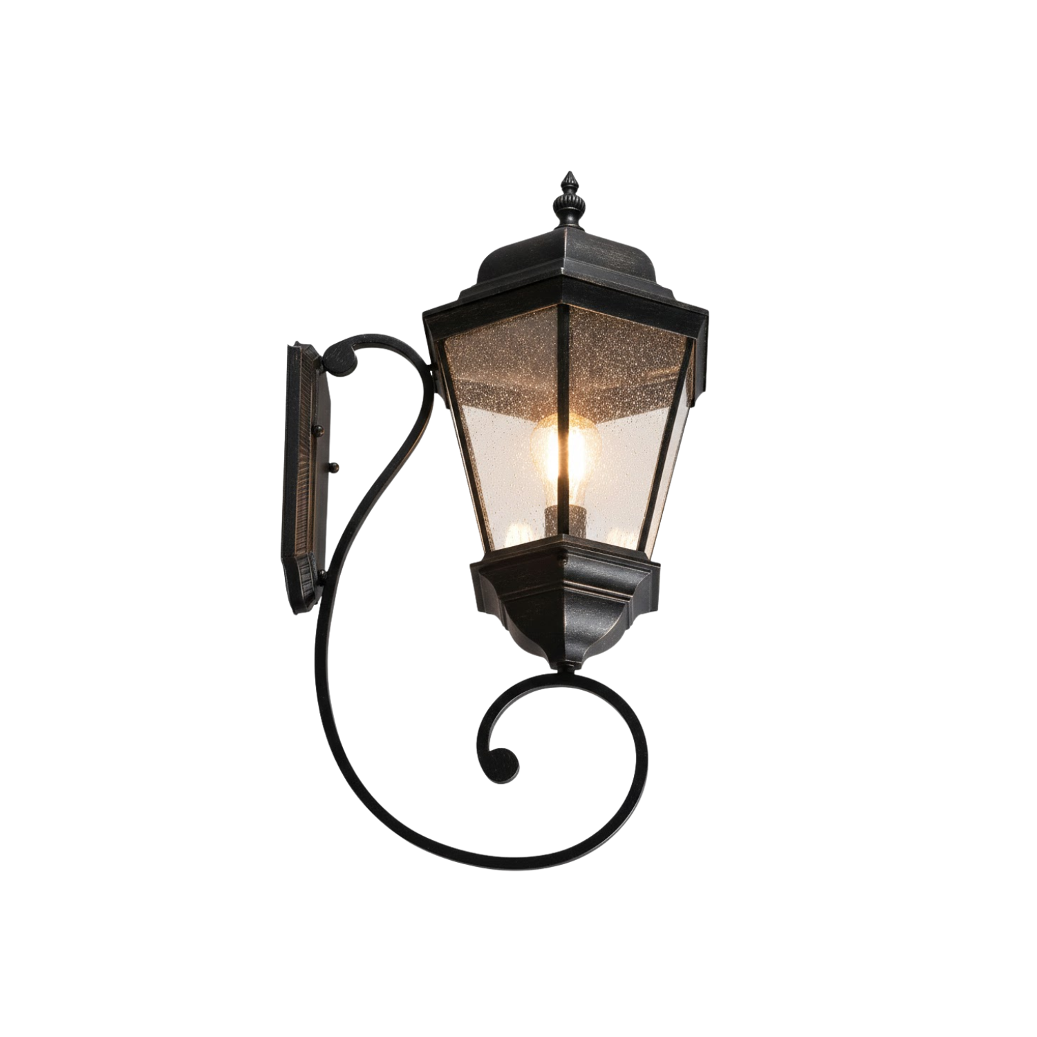 Rocard Upgrade Coach Light 1xE27 - Sophisticated Exterior in Matte Black