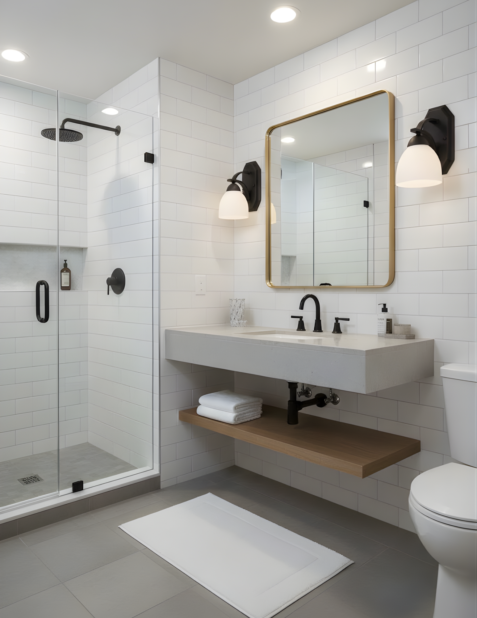 Victoria 1-Light Wall Sconce White Glass - Elegant Wall Sconces