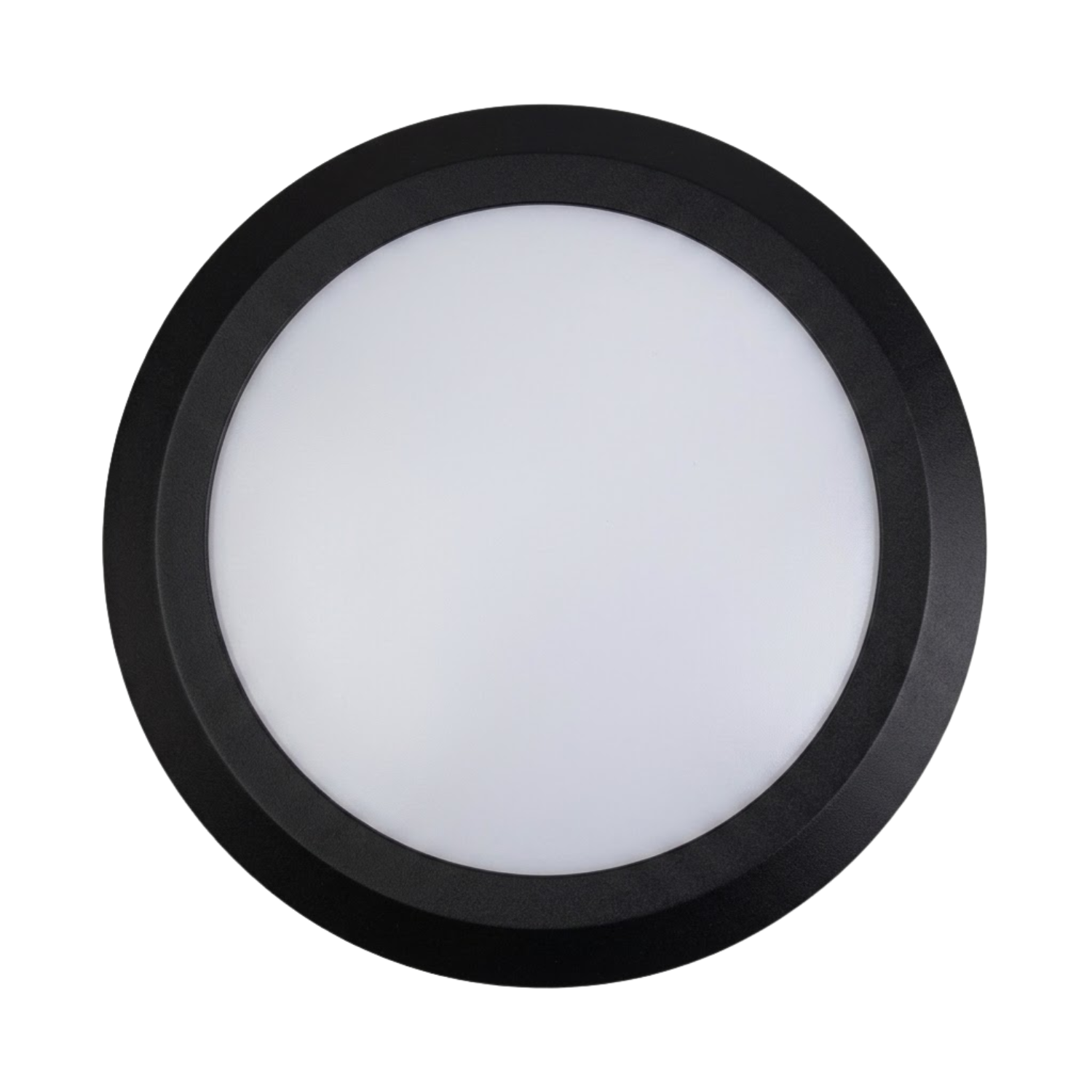 Matte Black 5/6" LED Disk Light - 15W - 3000K Dimmable - High-Design Disk Lights