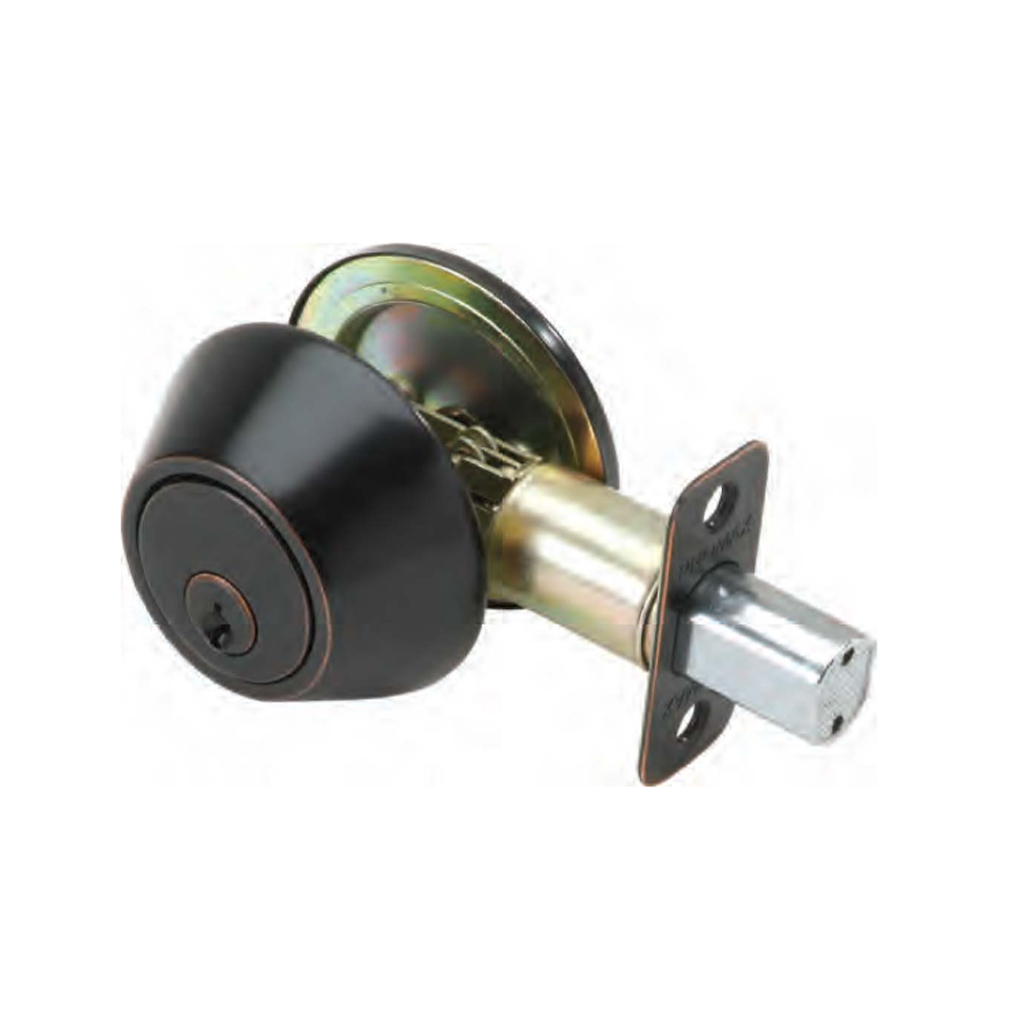 Deadbolt Single Cylinder Matte Black (US15)