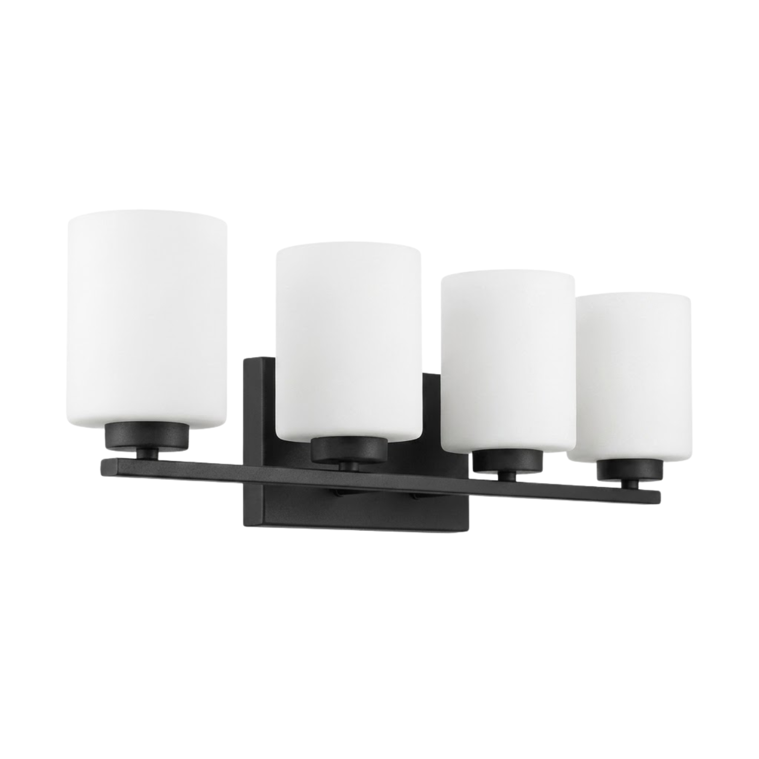4" White Glass for VS394 & MCO Vanities
