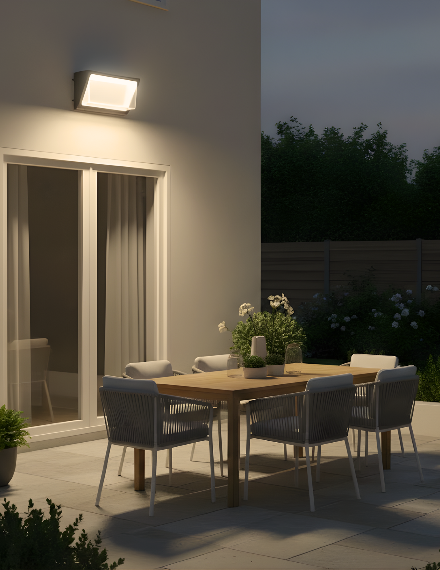 Medium LED Wall Pack in Dark Bronze Finish - Versatile Exterior