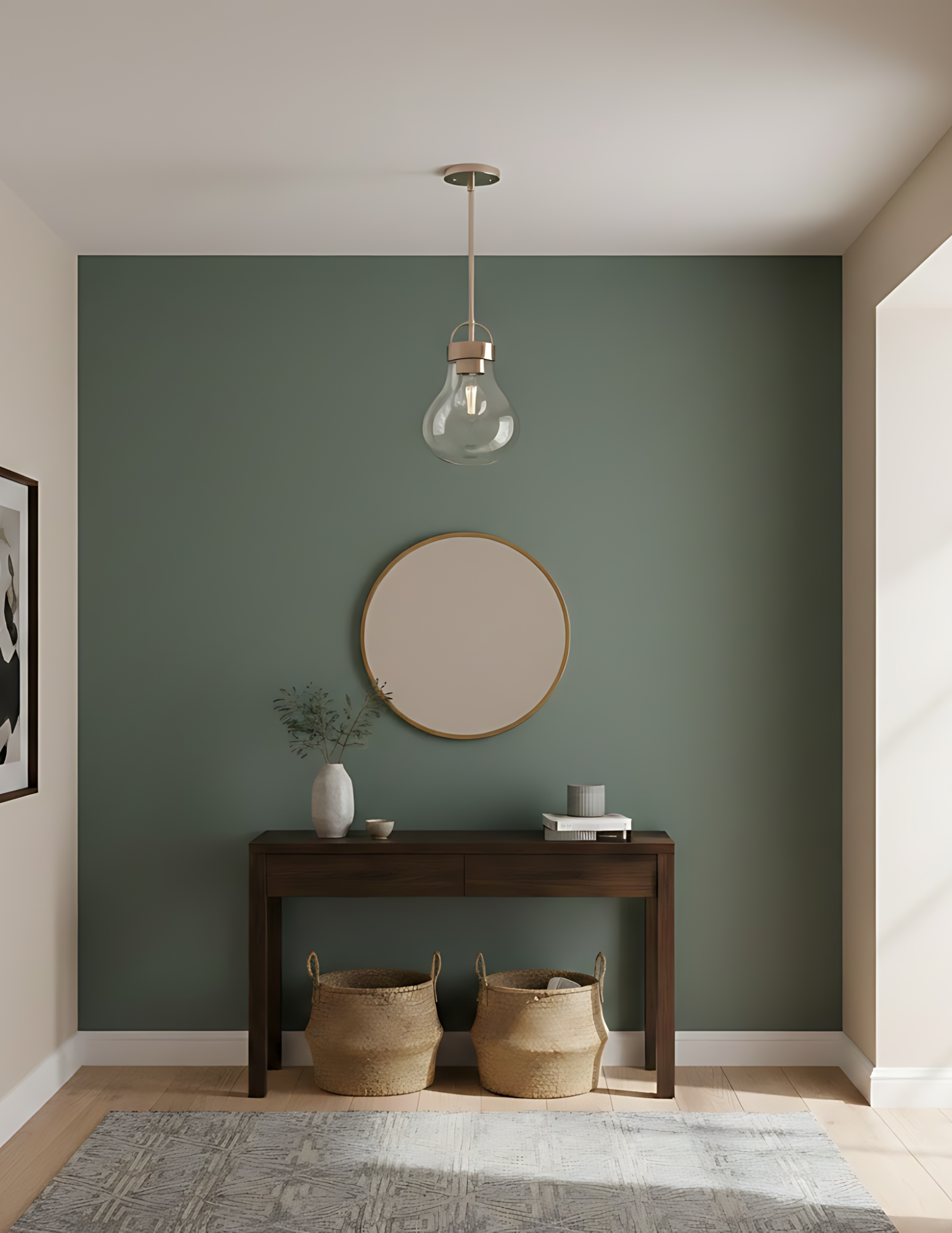 1-Light Clear Glass Pendant - Stylish Pendants