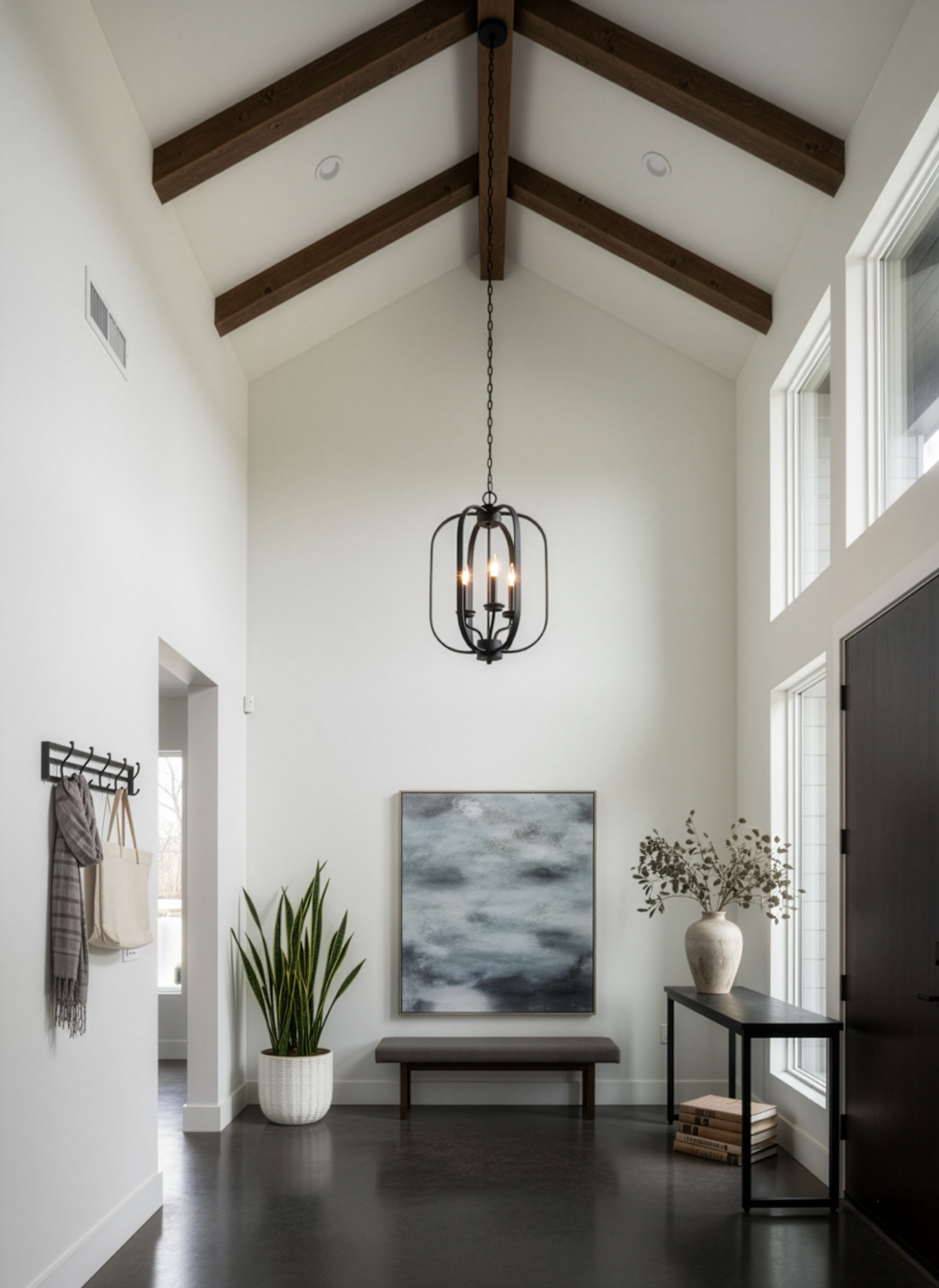 Victoria Series 3-Light Small Entry Cage - High-Design Pendants