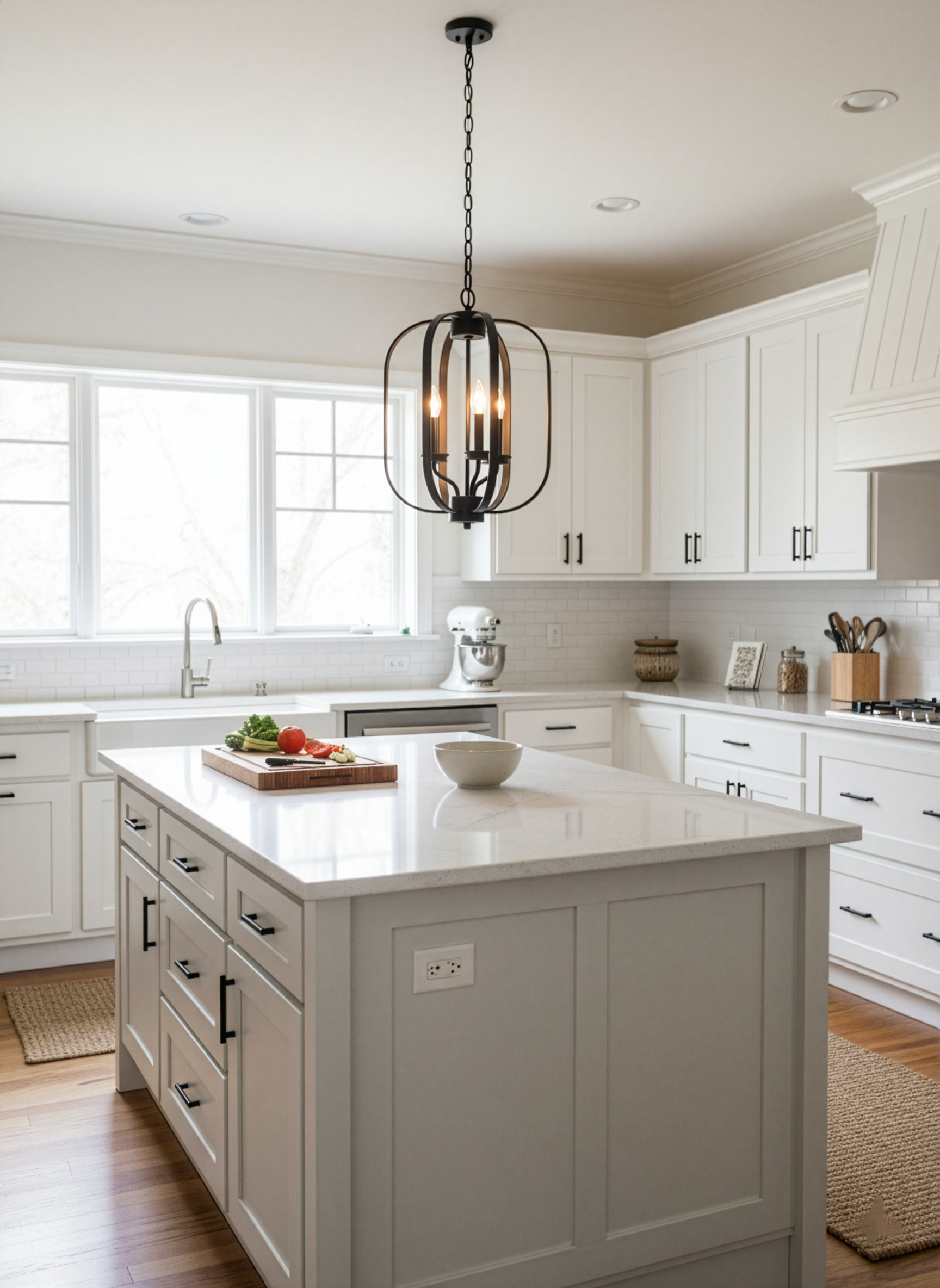 Victoria Series 3-Light Small Entry Cage - High-Design Pendants