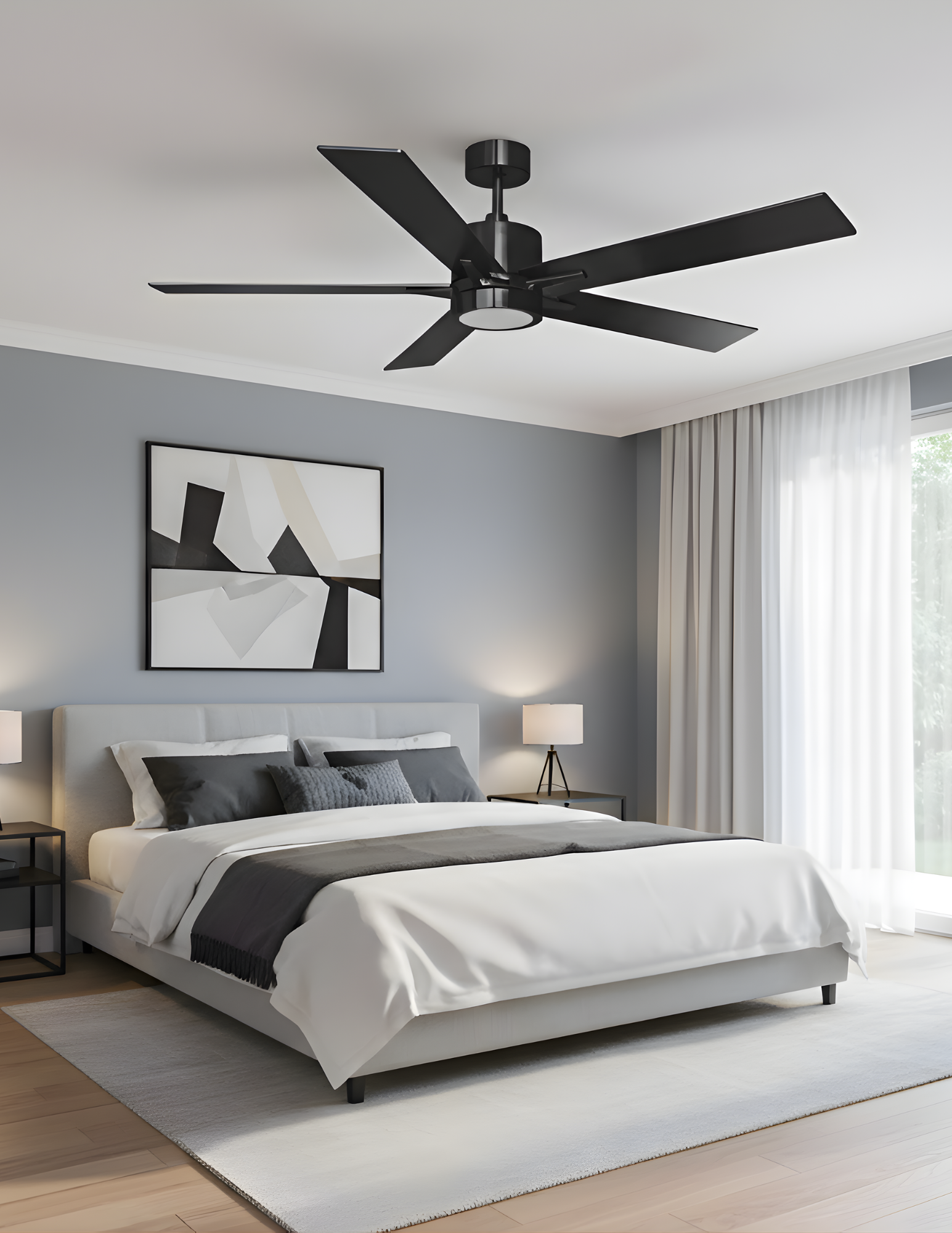 5-Blade 52" MB Metro Fan MB/WL Blades WC6 3K4K5K