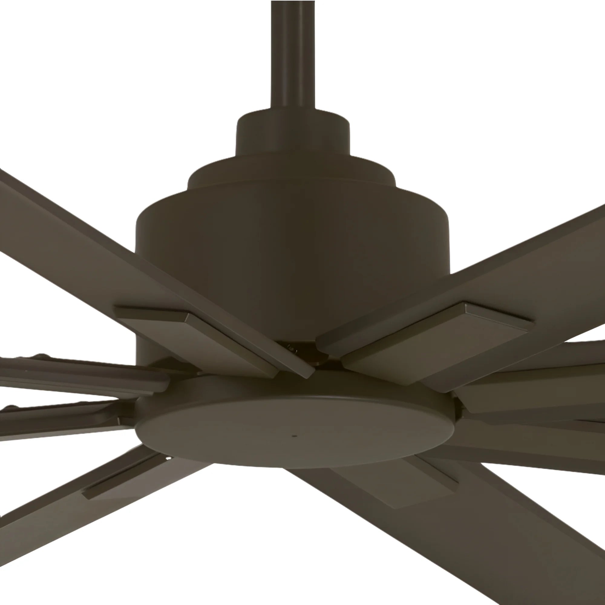 MinkaAire Xtreme H2O 65″ Ceiling Fan — Coal Finish, 8 Blades, DC Motor, Remote Control Included - Contemporary Indoor Fans