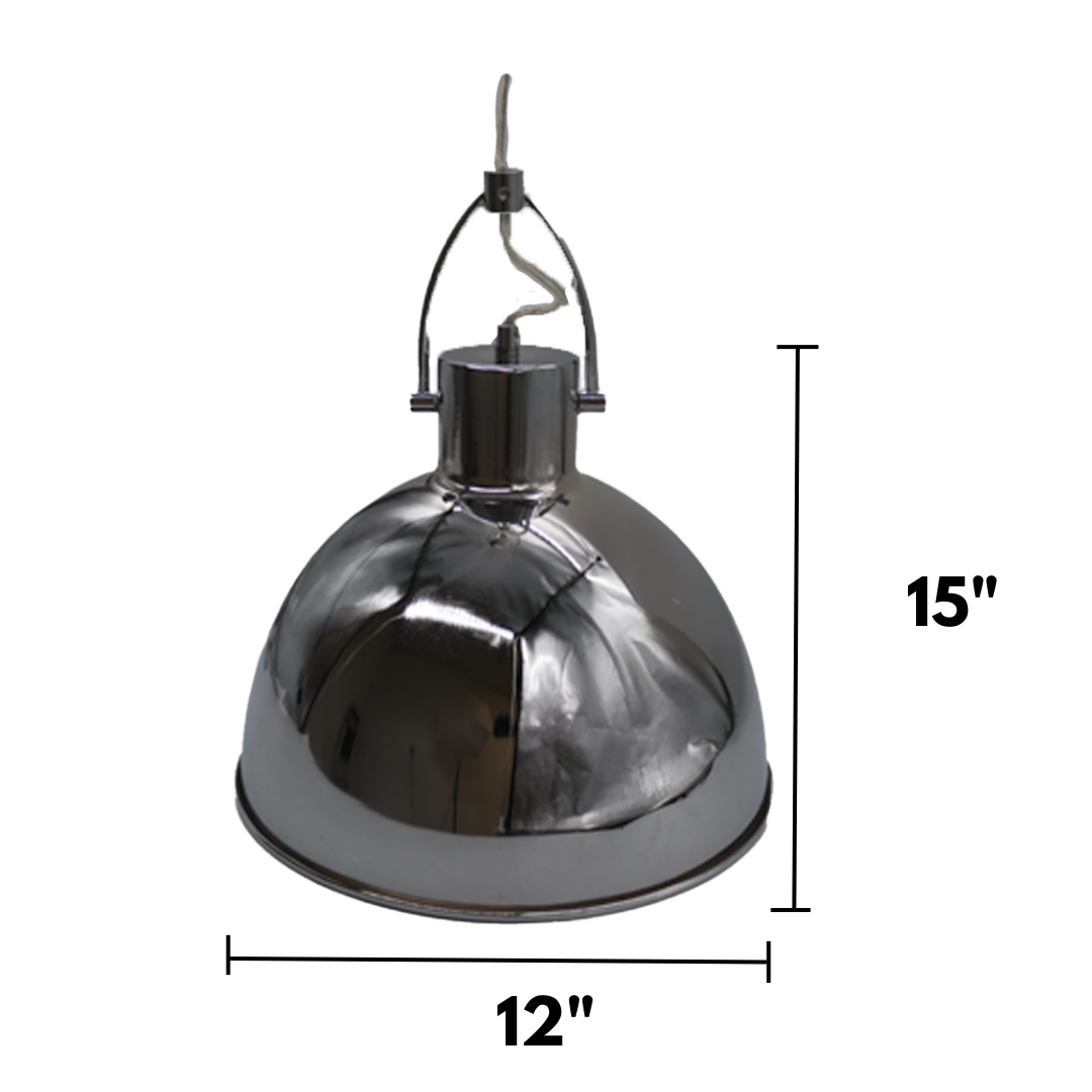 Lumivert 1-Light Contemporary Dome PendantR - Eye-Catching Pendants in Chrome