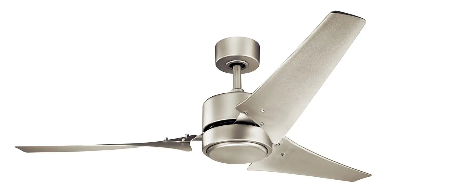 Kichler Rana 60″ Ceiling Fan — Brushed Nickel, Integrated LED, Wet Rated