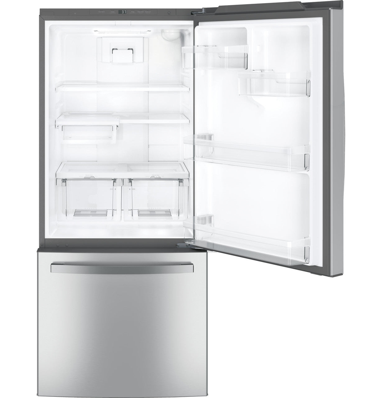 30 inch fridge freezer stainless steel inside