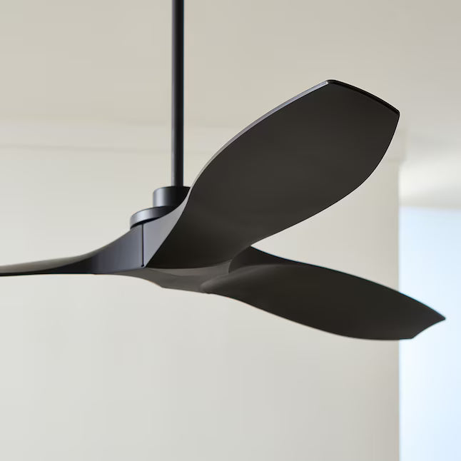 Collins Coastal Smart 60″ Outdoor Ceiling Fan — Midnight Black, 3‑Blades, Remote & Wet‑Rated