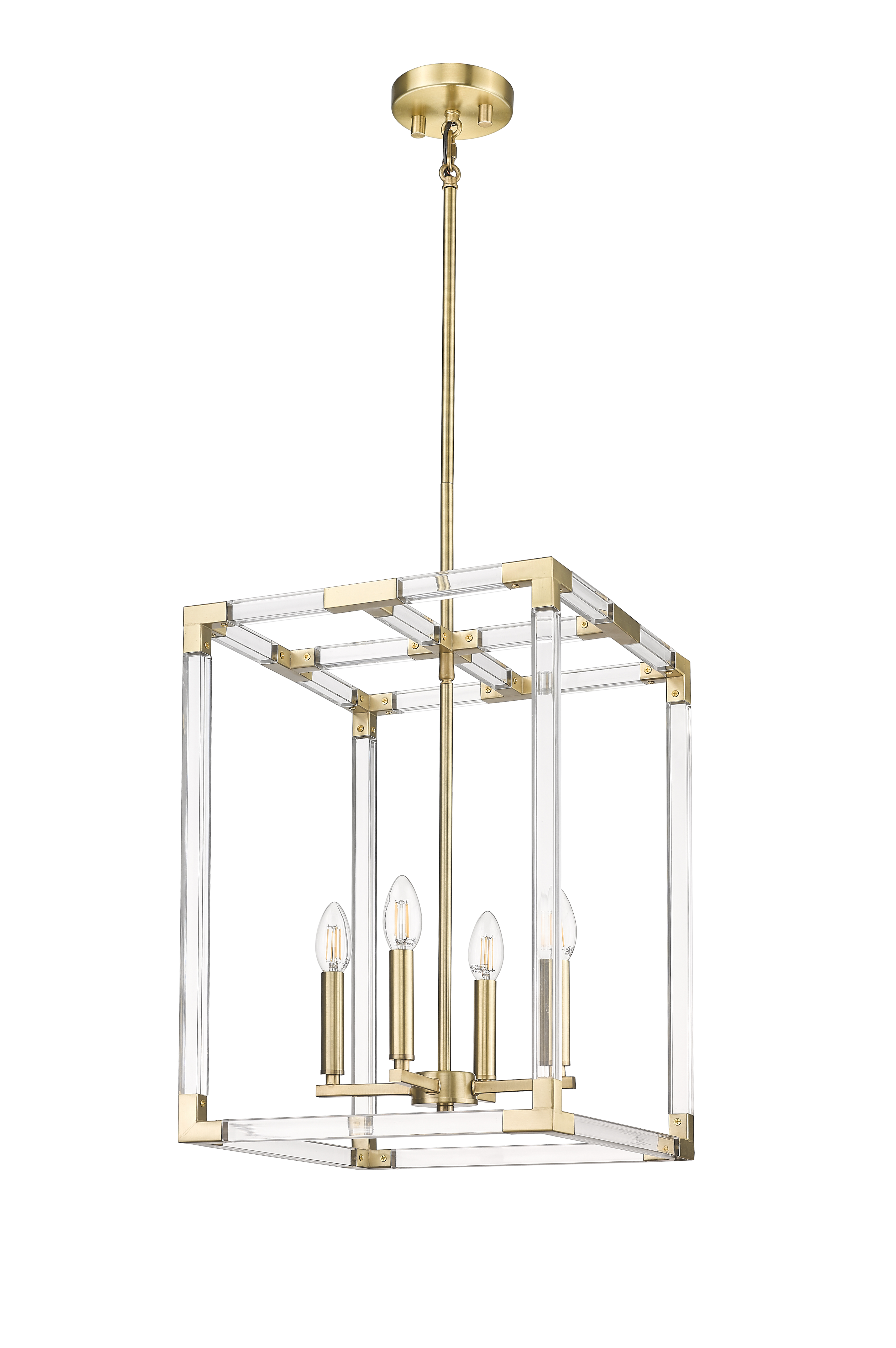 Neva 4-Light Acrylic Pendant - Bold Pendants