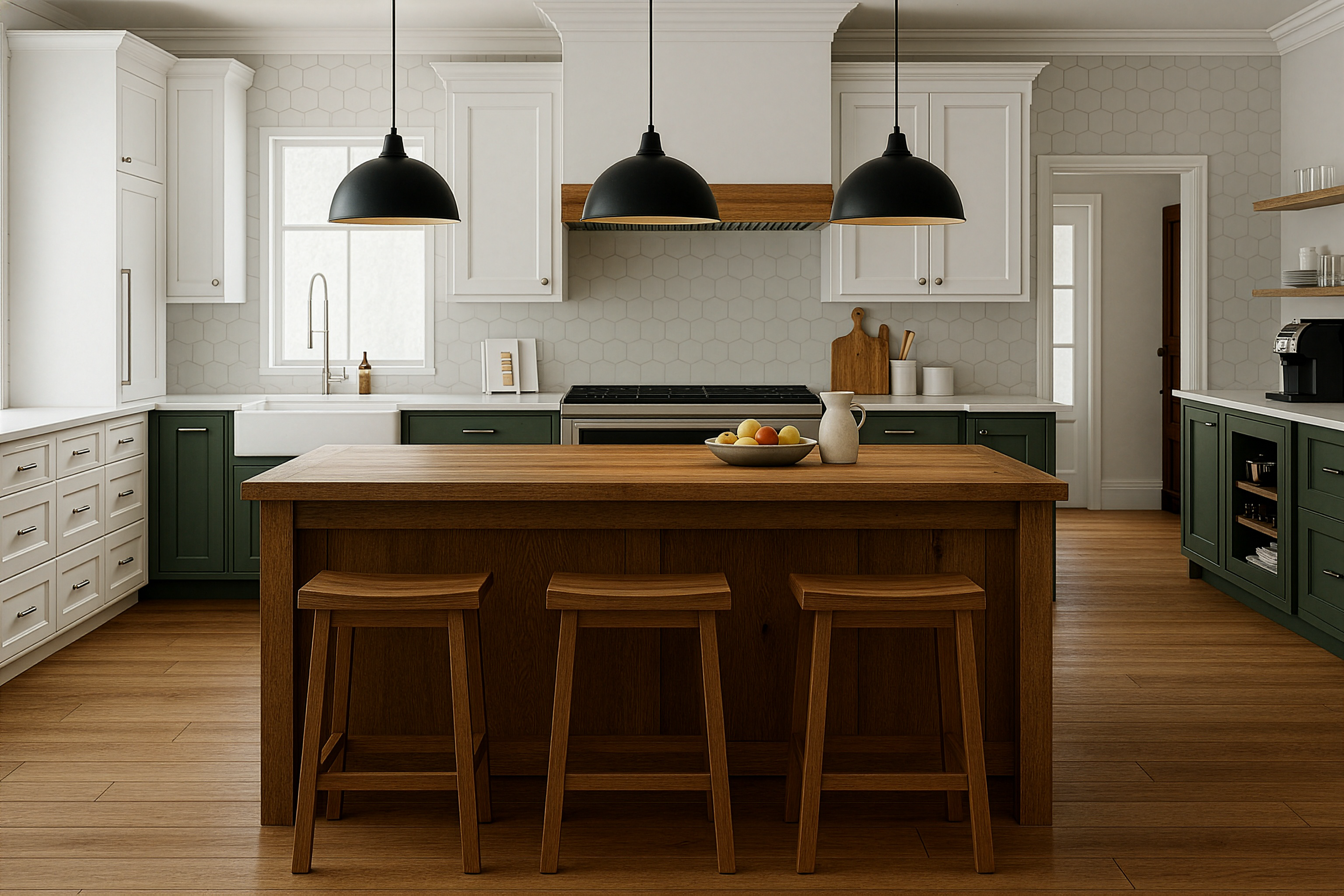 Mia 1-Light 12" Metal Shade Corded Pendant - Matte Black/Matte Gold - Sleek Pendants