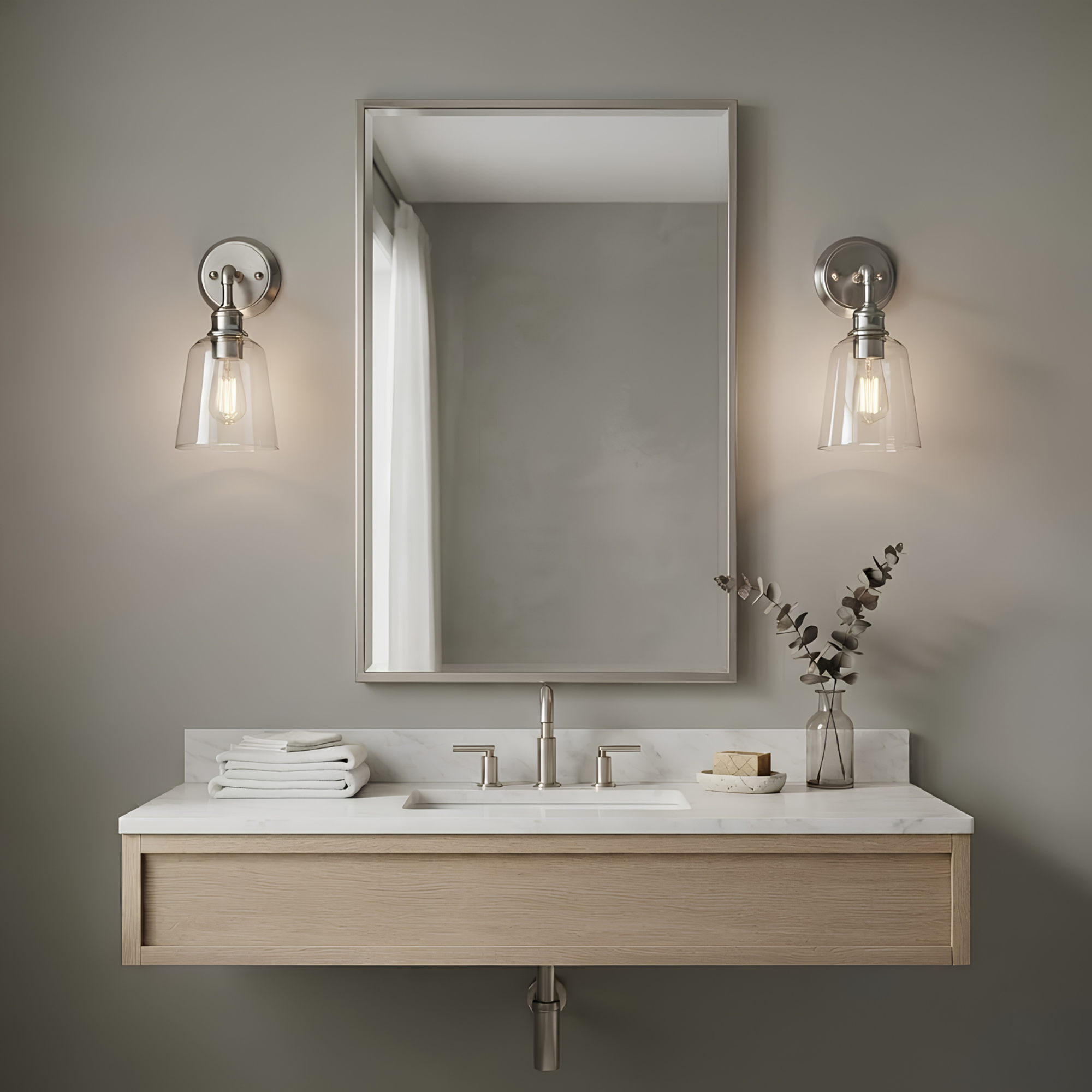 Milla 1-Light Sconce/Vanity - Bold Wall Sconces