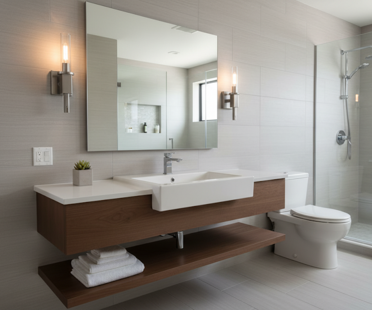 Roma 1-Light Clear Tube Glass Sconce T10 8.5W LED 4K Lamps Included - High-Design Wall Sconces