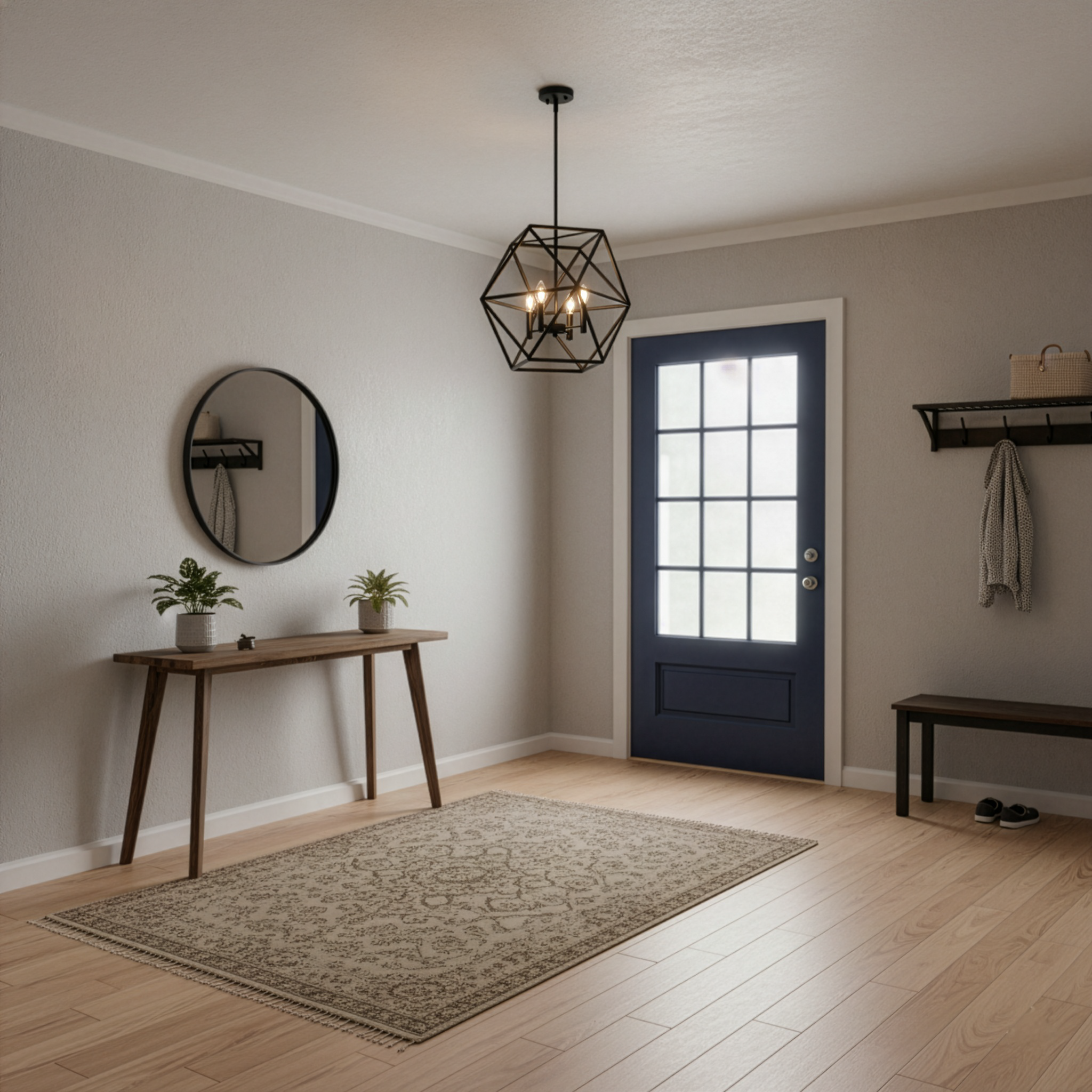 Solano 4-Light 20" Geometric Pendant - Refined Pendants