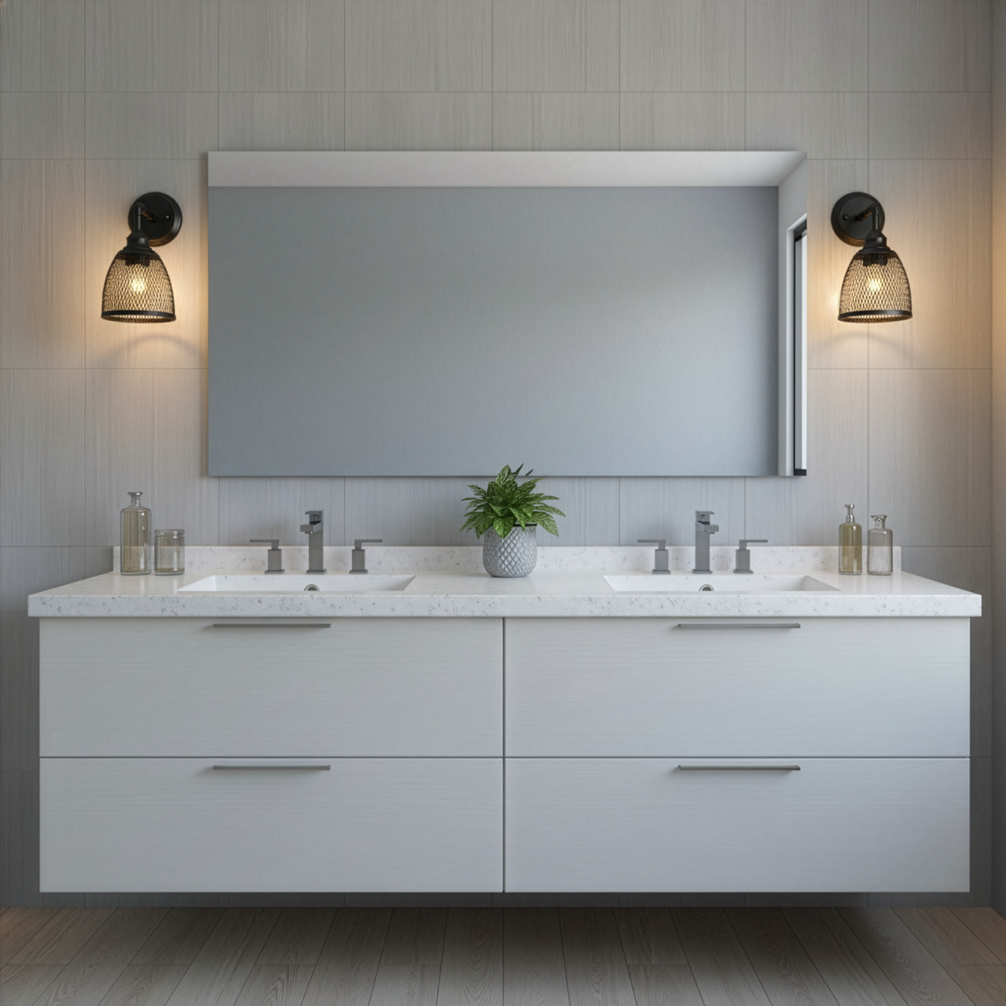 Amara 1-Light Sconce/Vanity - Sleek Wall Sconces