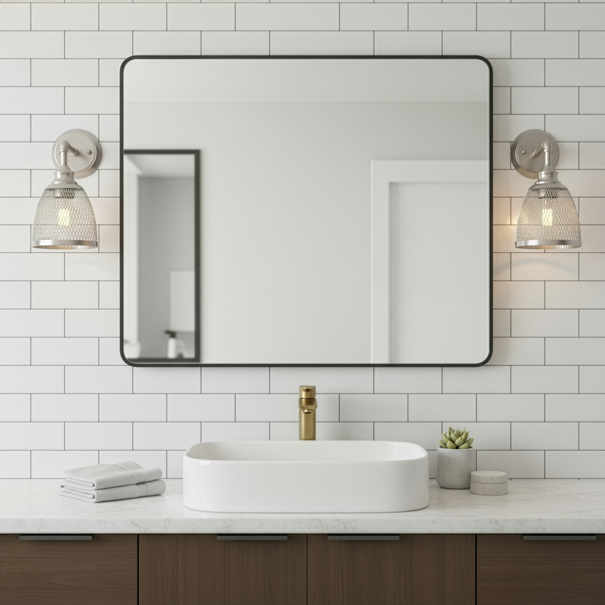 Amara 1-Light Sconce/Vanity - Sleek Wall Sconces