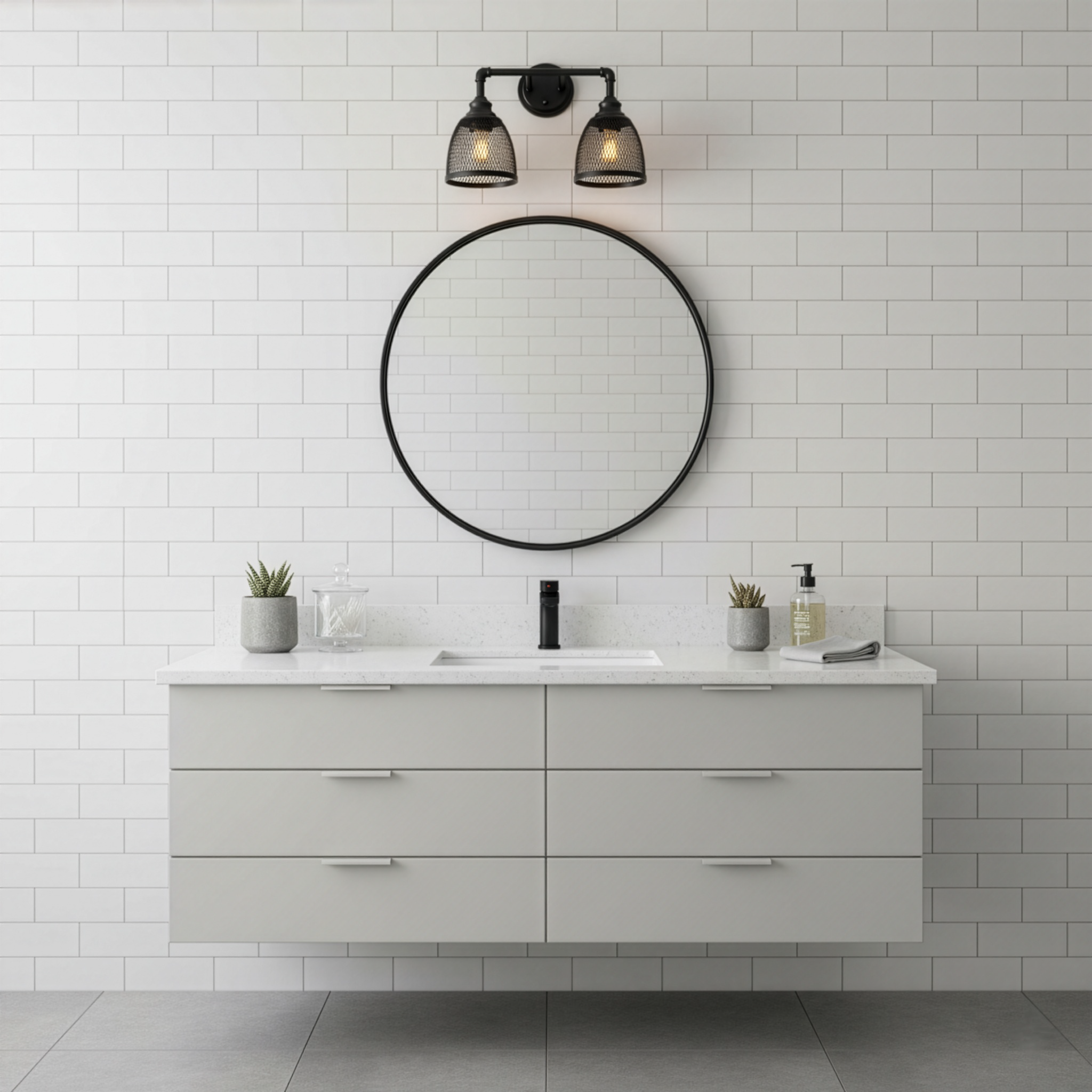 Amara 2-Light Vanity - Timeless Vanities