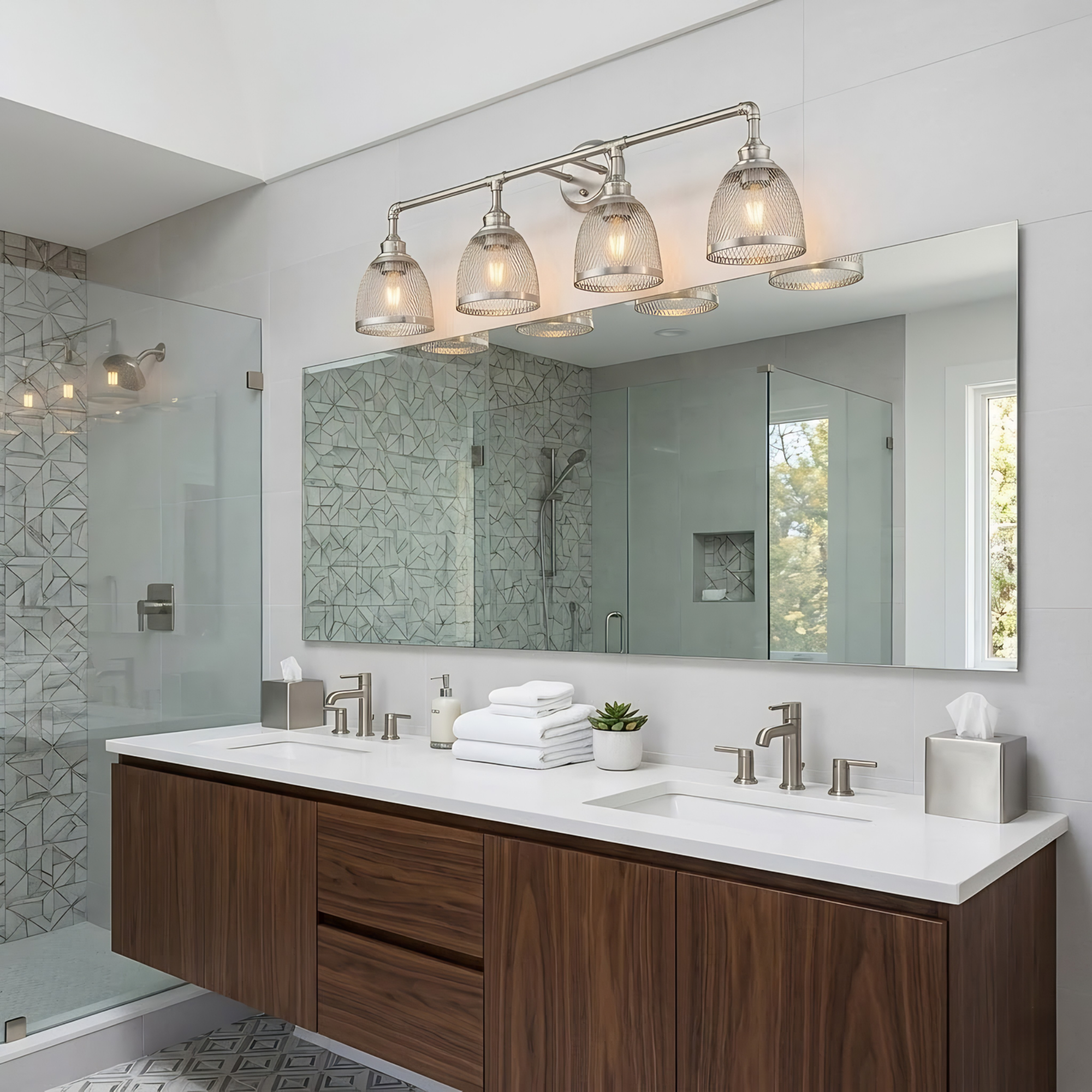 Amara 4-Light Vanity - Minimalist Vanities