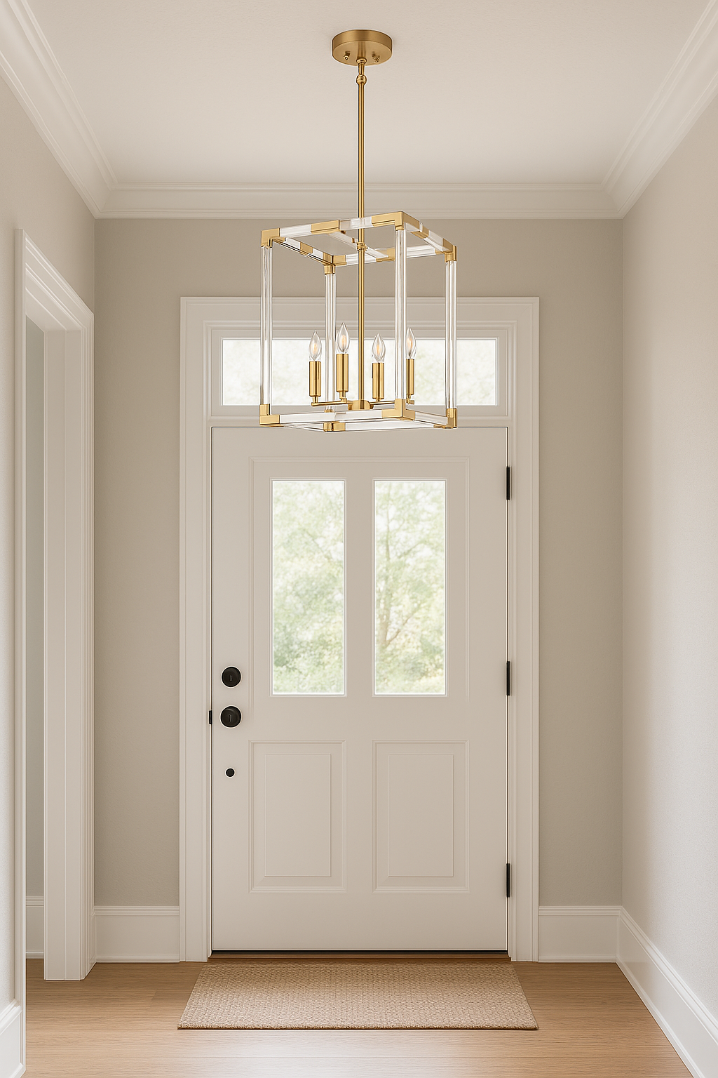 Neva 4-Light Acrylic Pendant - Bold Pendants