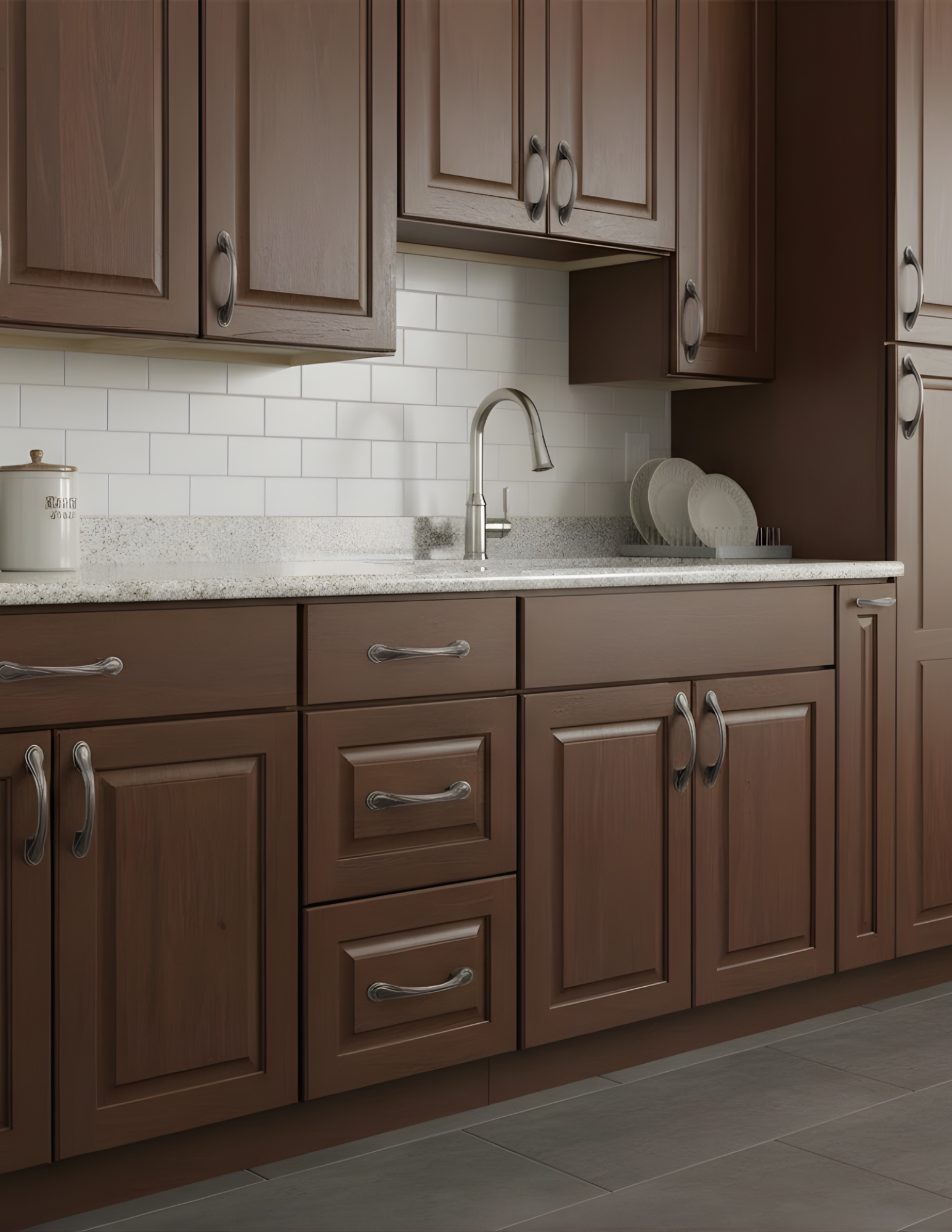 5-1/8 AOL Pull 3' Center to Center- ABC - Transitional Cabinet Hardware