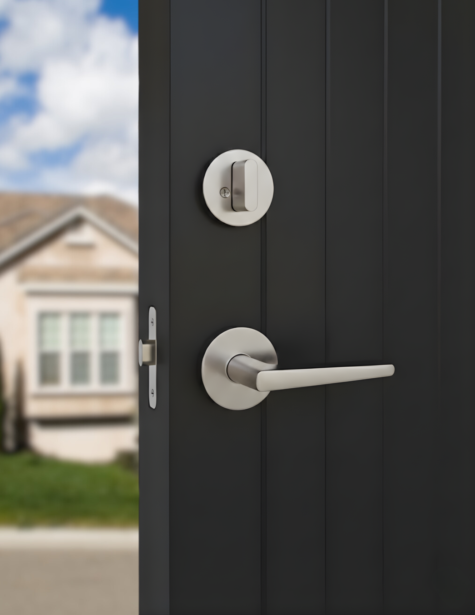 Weslock Mayo Front Door Set - Philtower Lever - NK