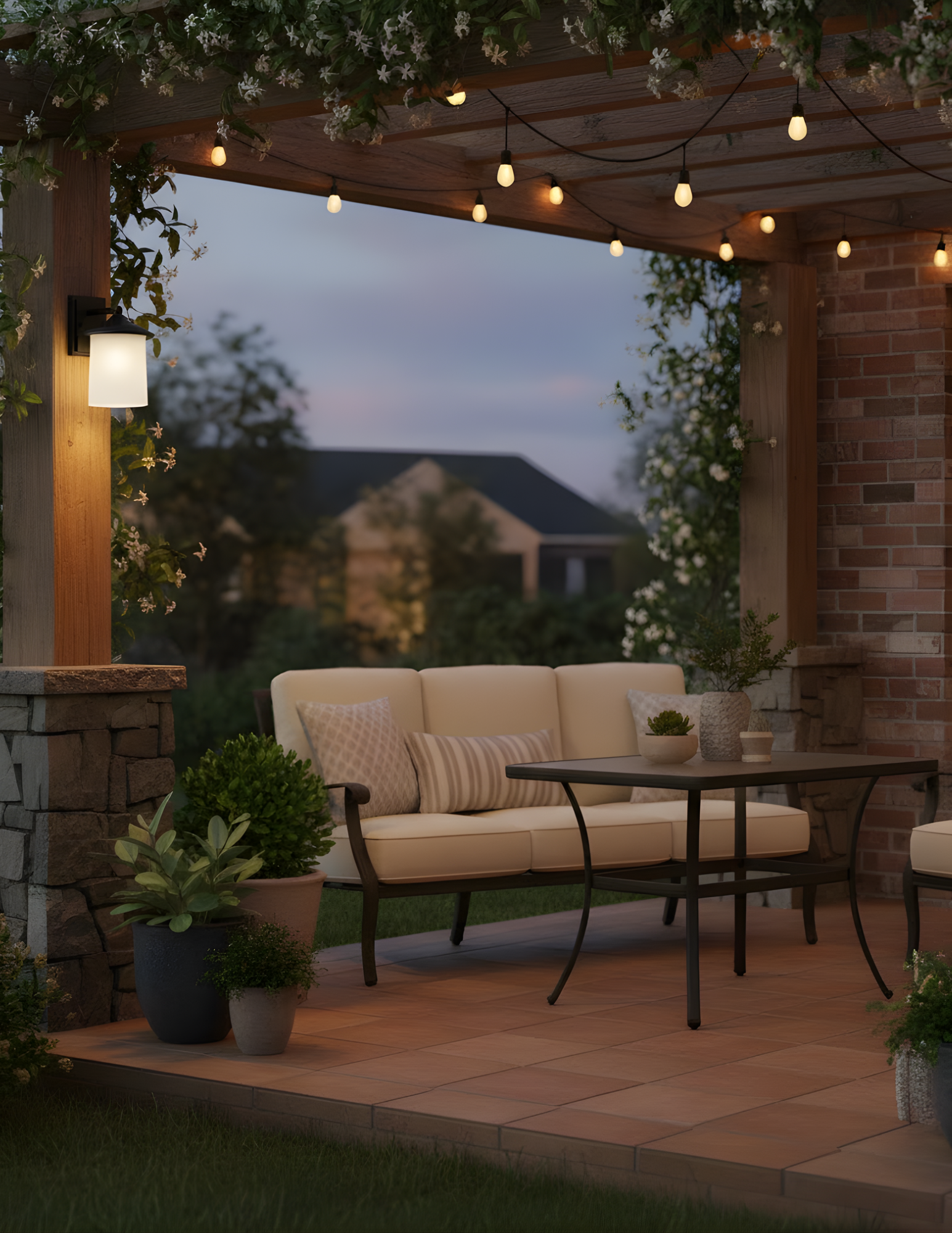 1-Light Frosted Cylinder Glass Coach Light - Matte Black