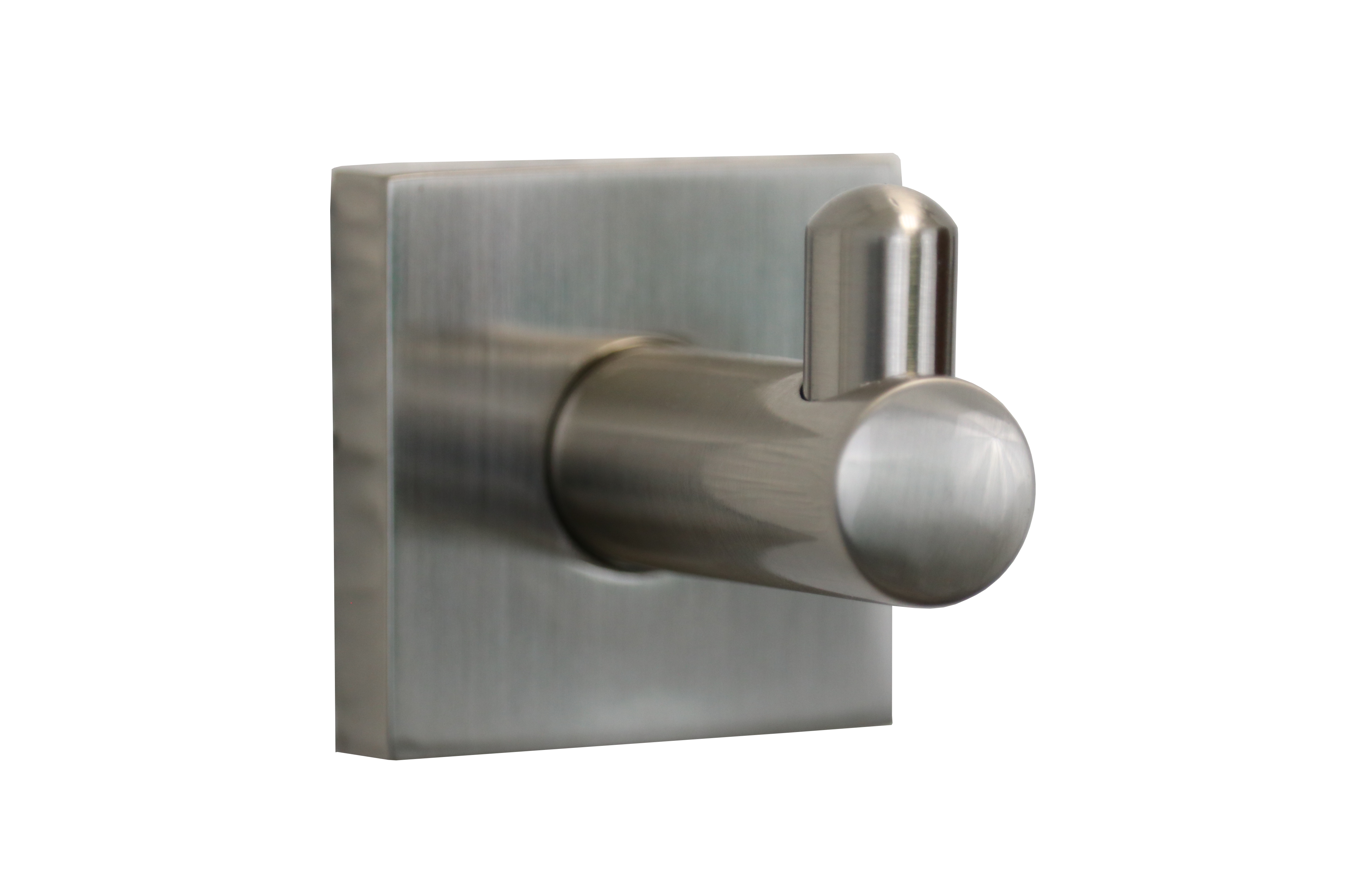 Square Style Robe Hook - Satin Nickel(US15)