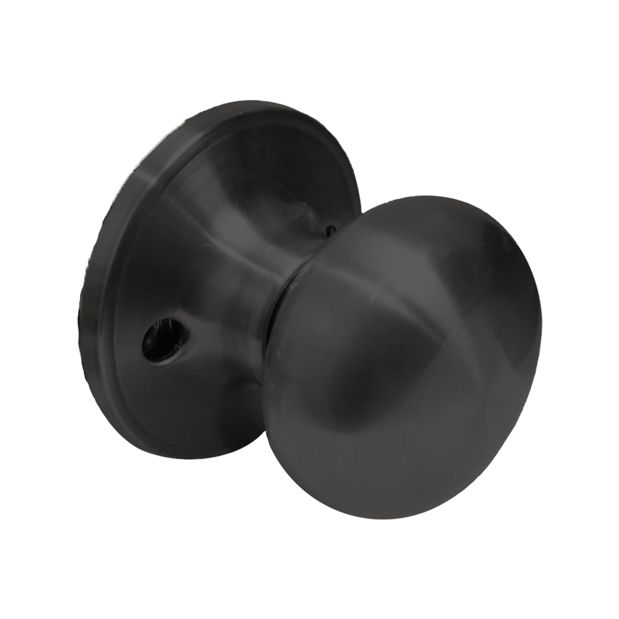 matte black door knob dummy