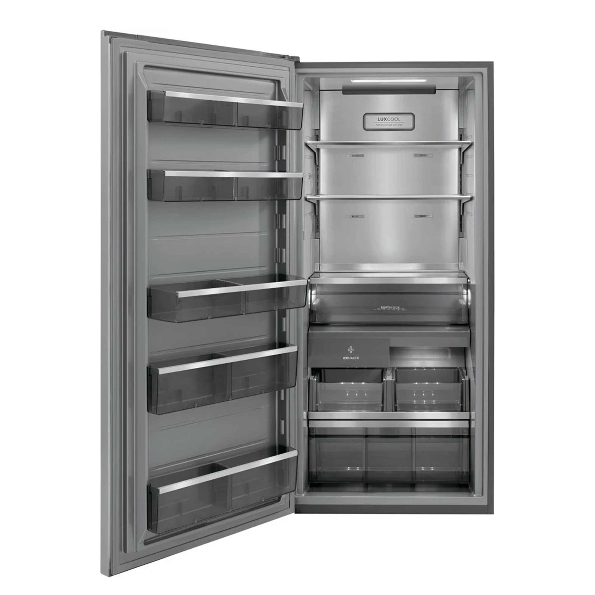 upright freezer inside 33 inch left hinge