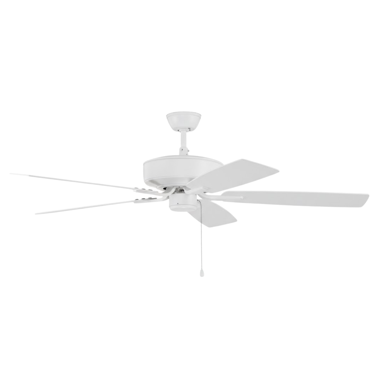 Craftmade Pro Plus 52″ Ceiling Fan P52W5-52WWOK – White with Reversible White/Washed Oak Blades