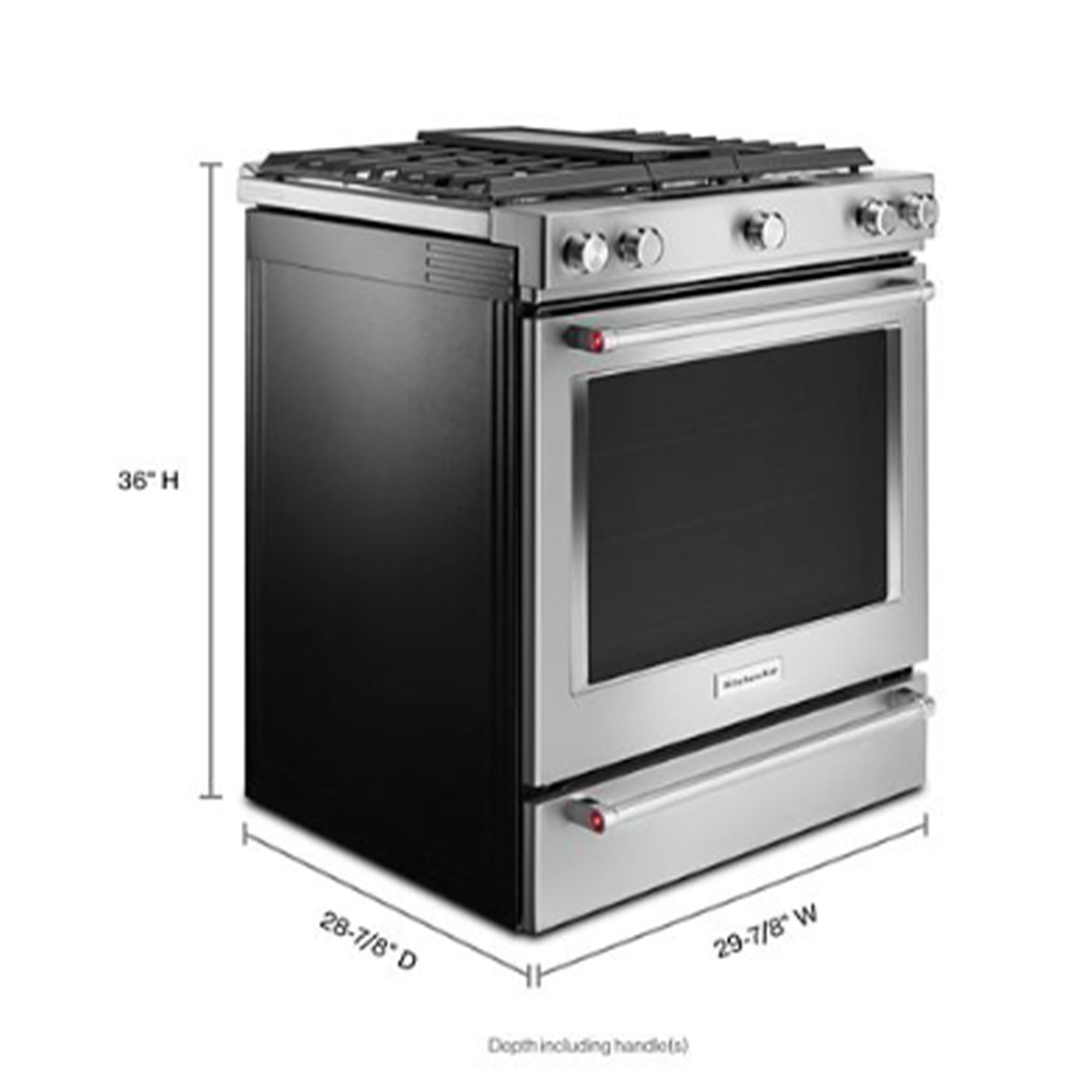 kitchenaid gas cooktop 5 burner